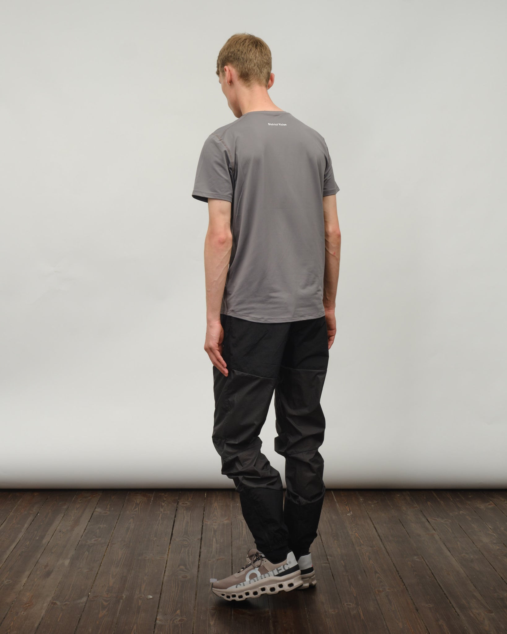 Ultralight DWR Paneled Track Pants - Black