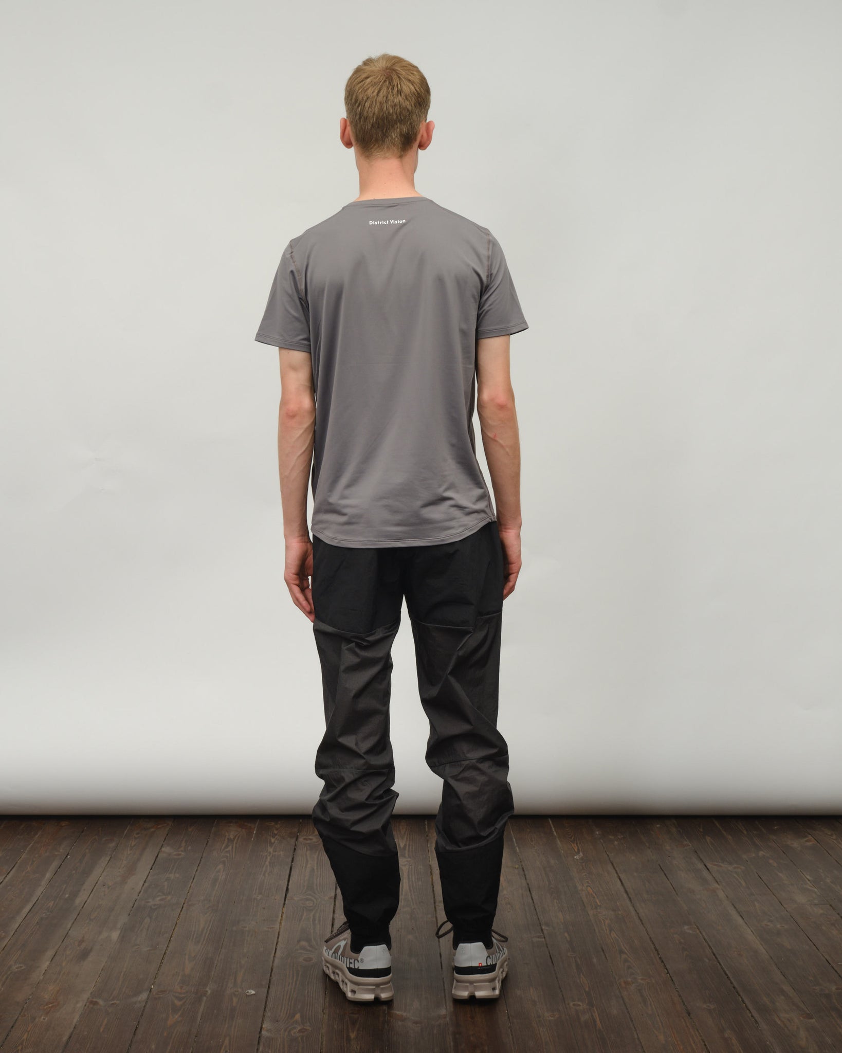 Ultralight DWR Paneled Track Pants - Black