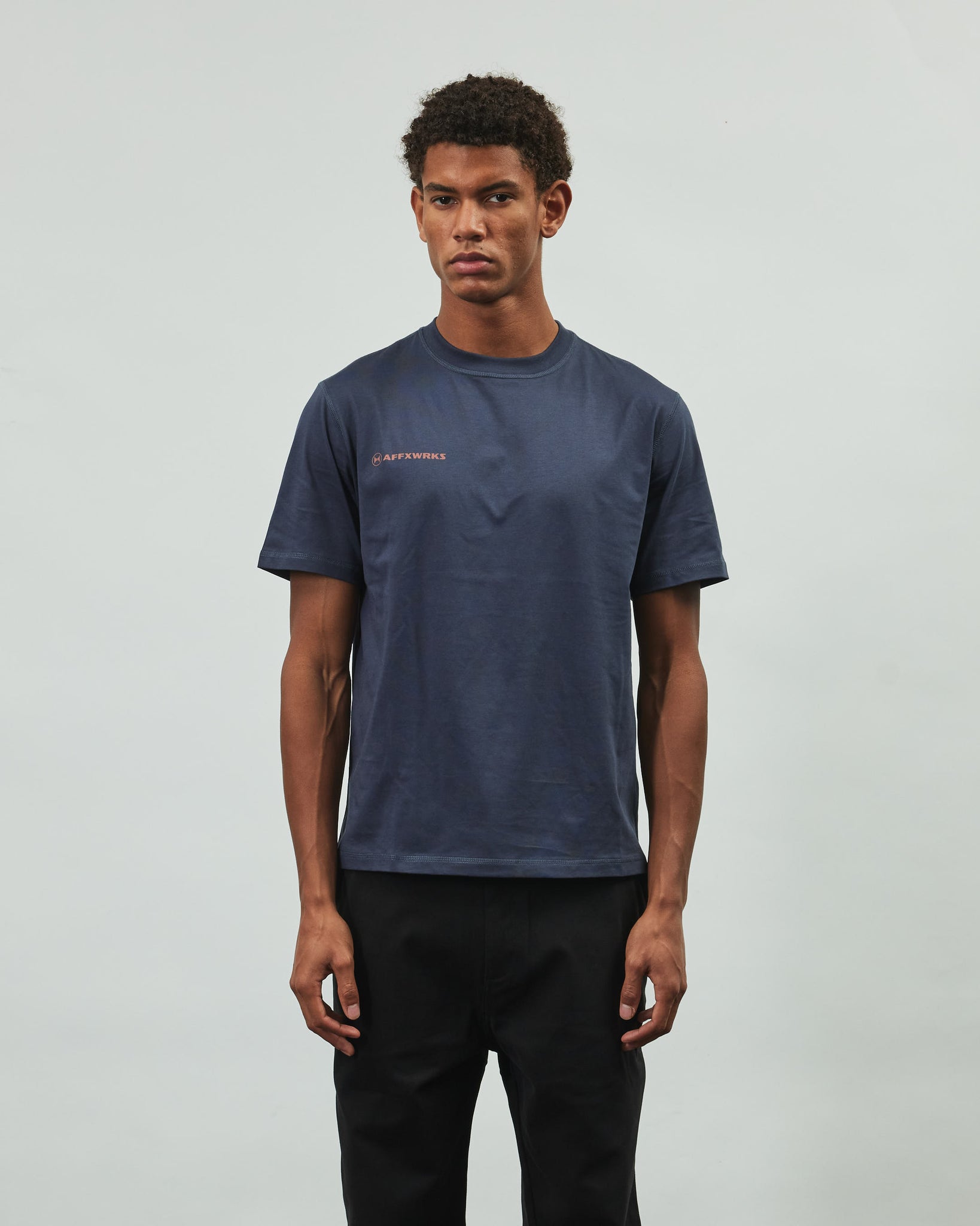 Affxwrks Tee - Washed Navy