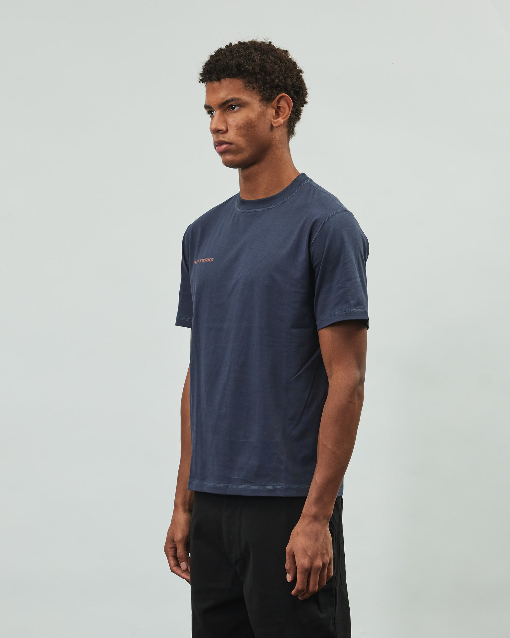 Affxwrks Tee - Washed Navy