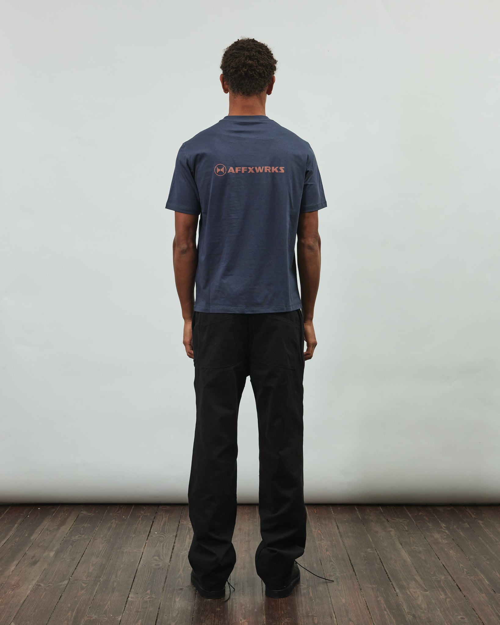 Affxwrks Tee - Washed Navy