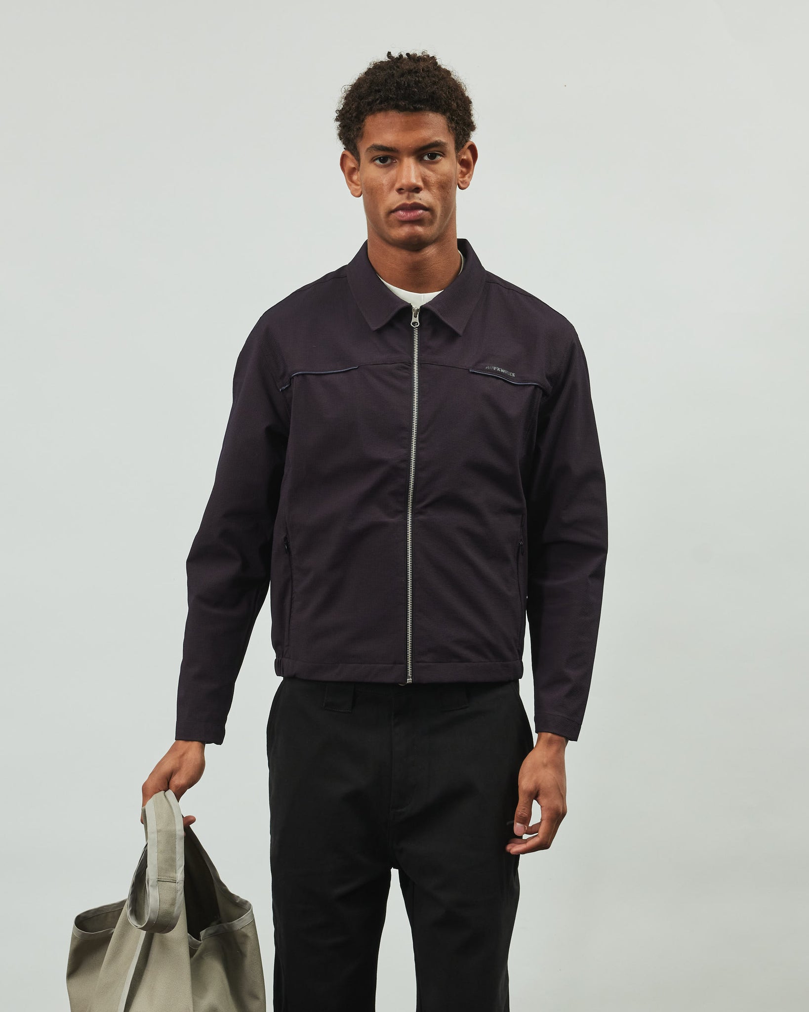 Lite Blouson - Slit Purple