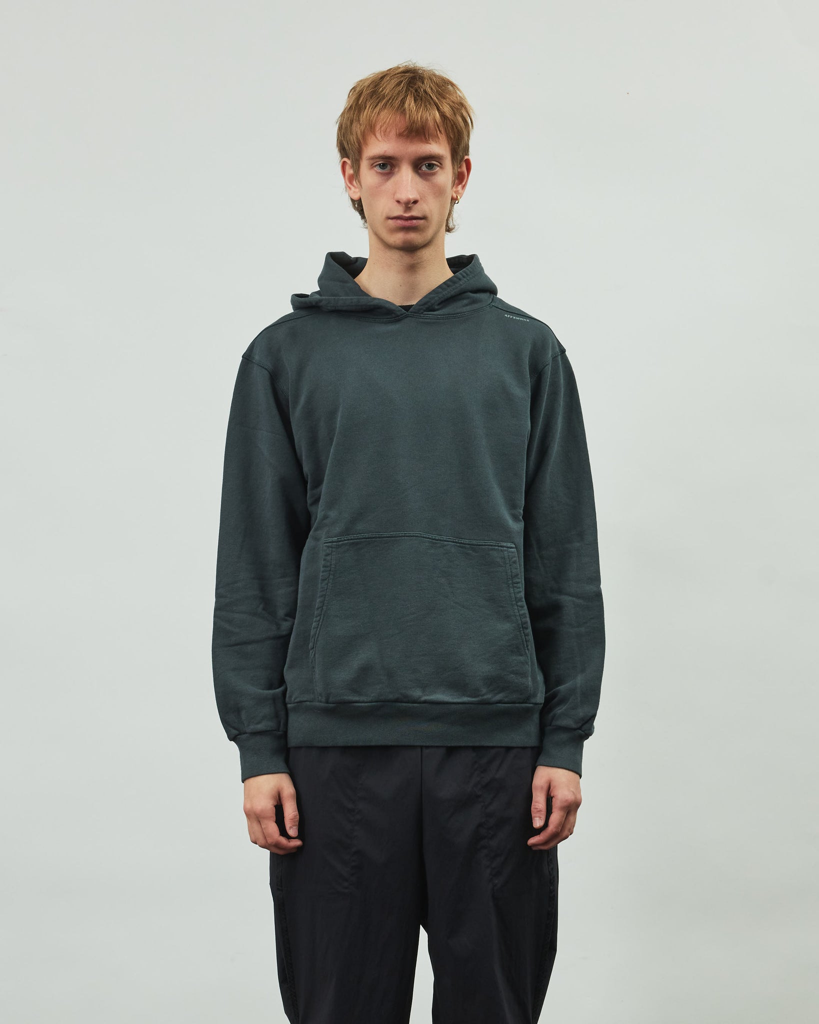 Wrks Hoodie - Forest Grey