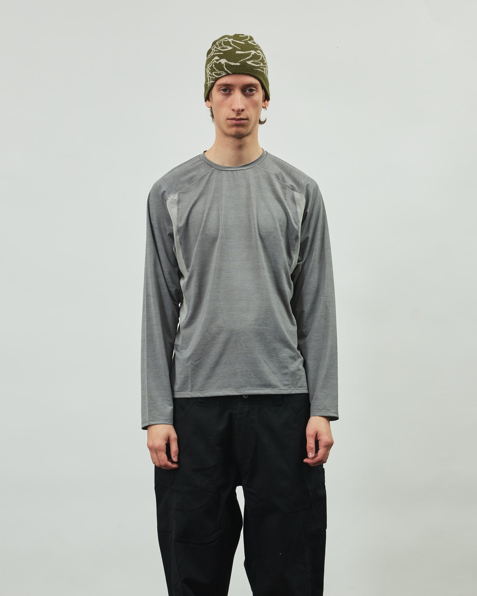 Oscil LS T-shirt - Cement/Slate