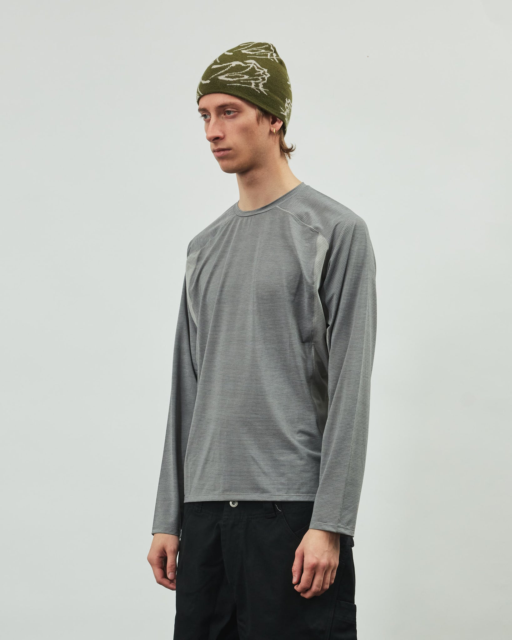 Oscil LS T-shirt - Cement/Slate