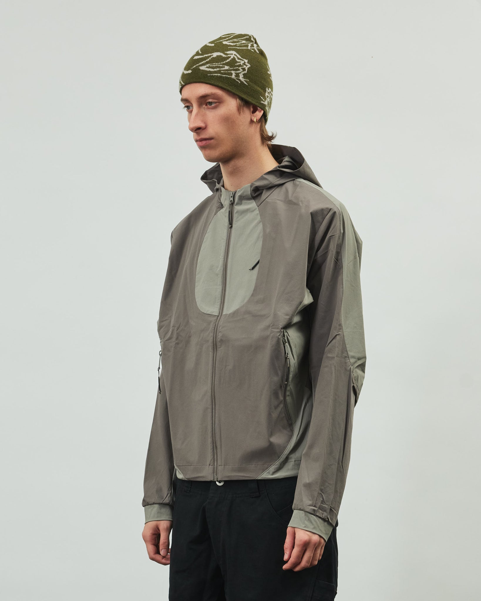 Hooded Soft Comp Jacket - Shadow/Slate