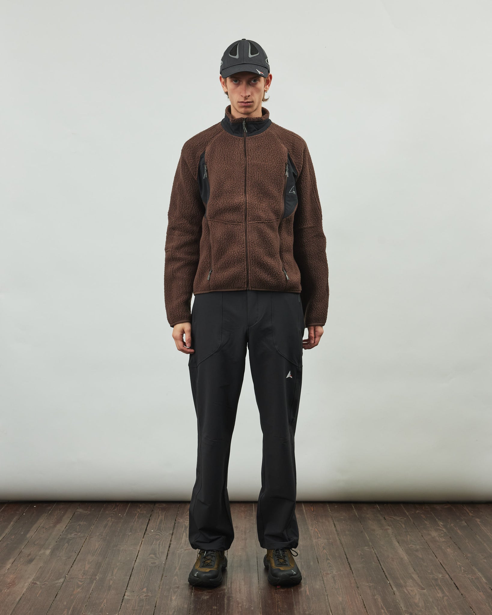 Polartec Fleece Jacket - Dark Brown Black