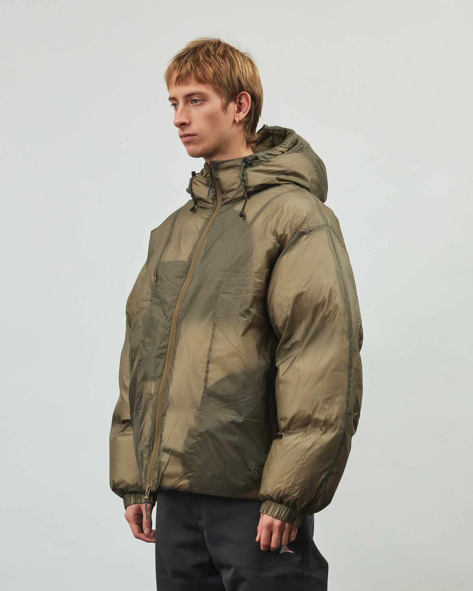 Smooth Down Jacket - Taupe