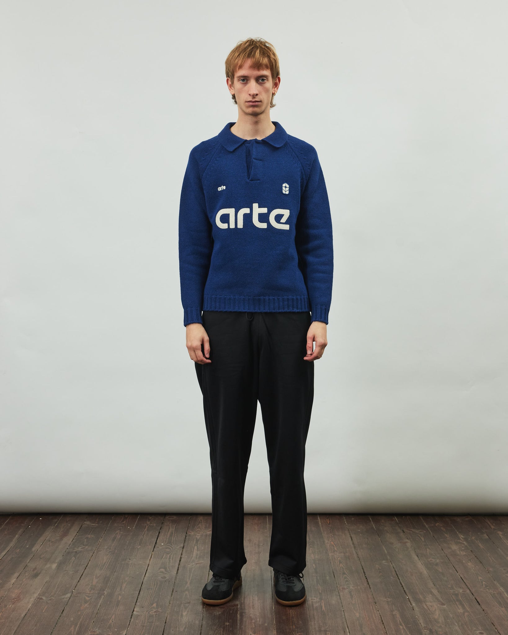 Football Knit - Navy