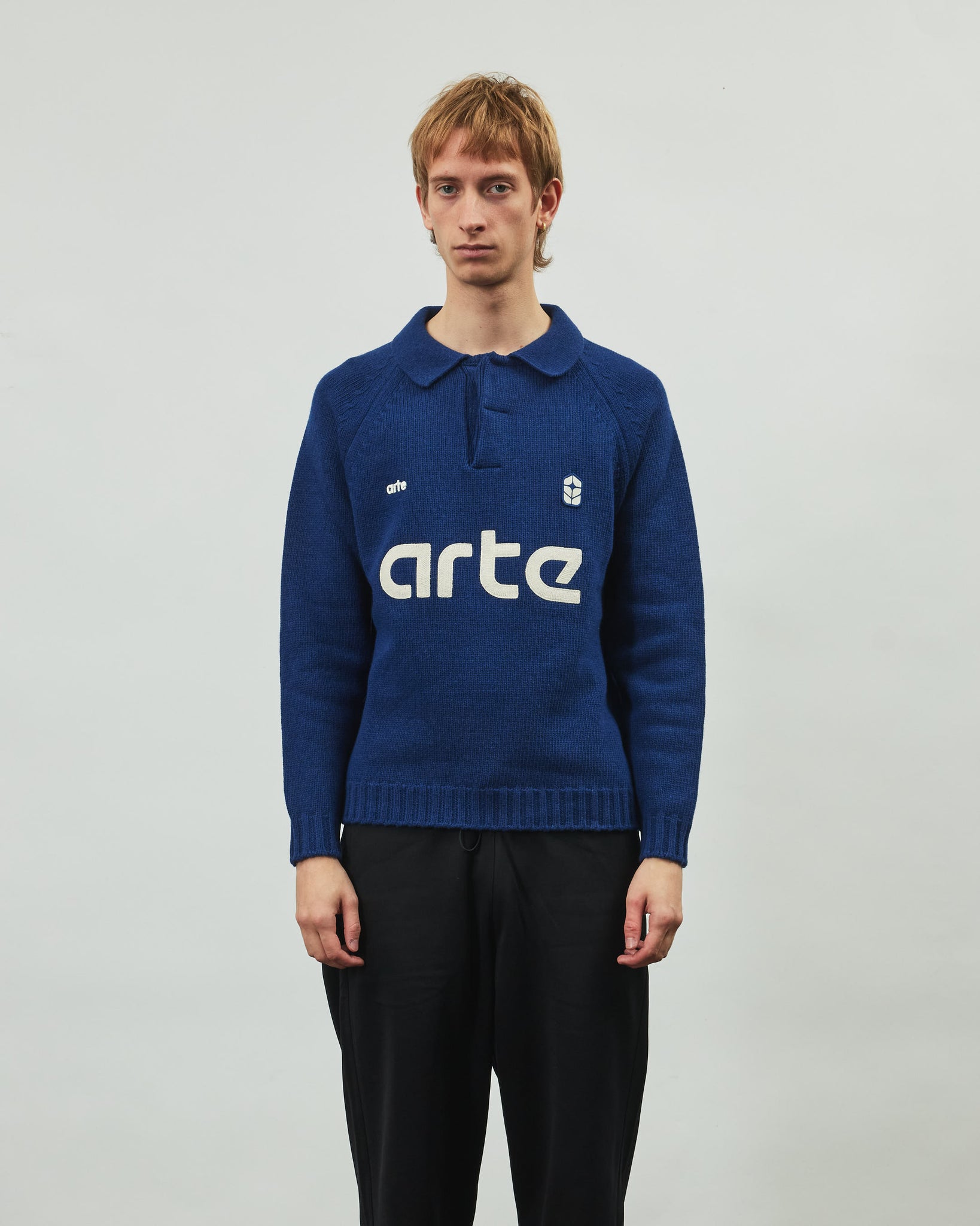 Football Knit - Navy