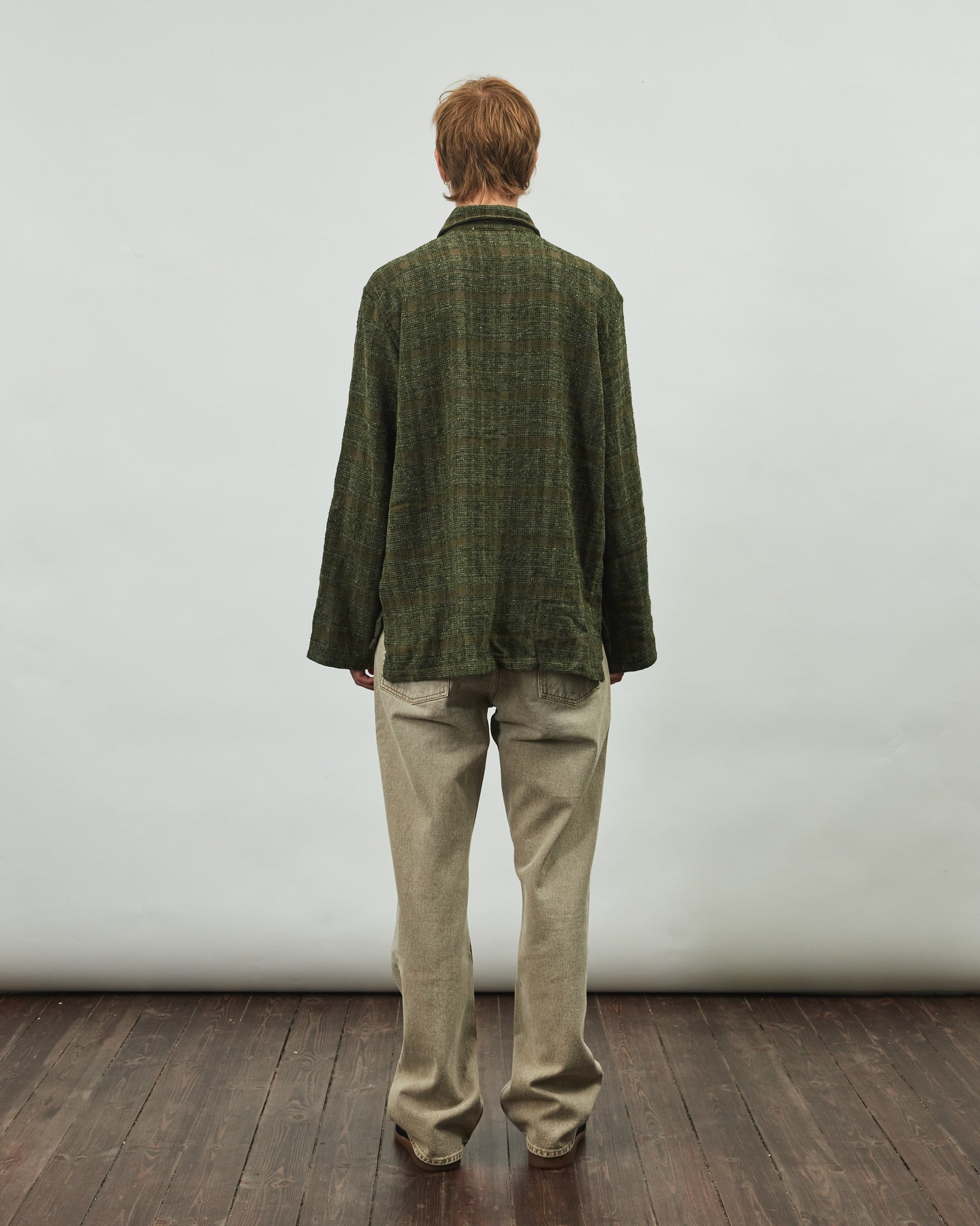 Haven Jacket - Seaweed Sparse Check