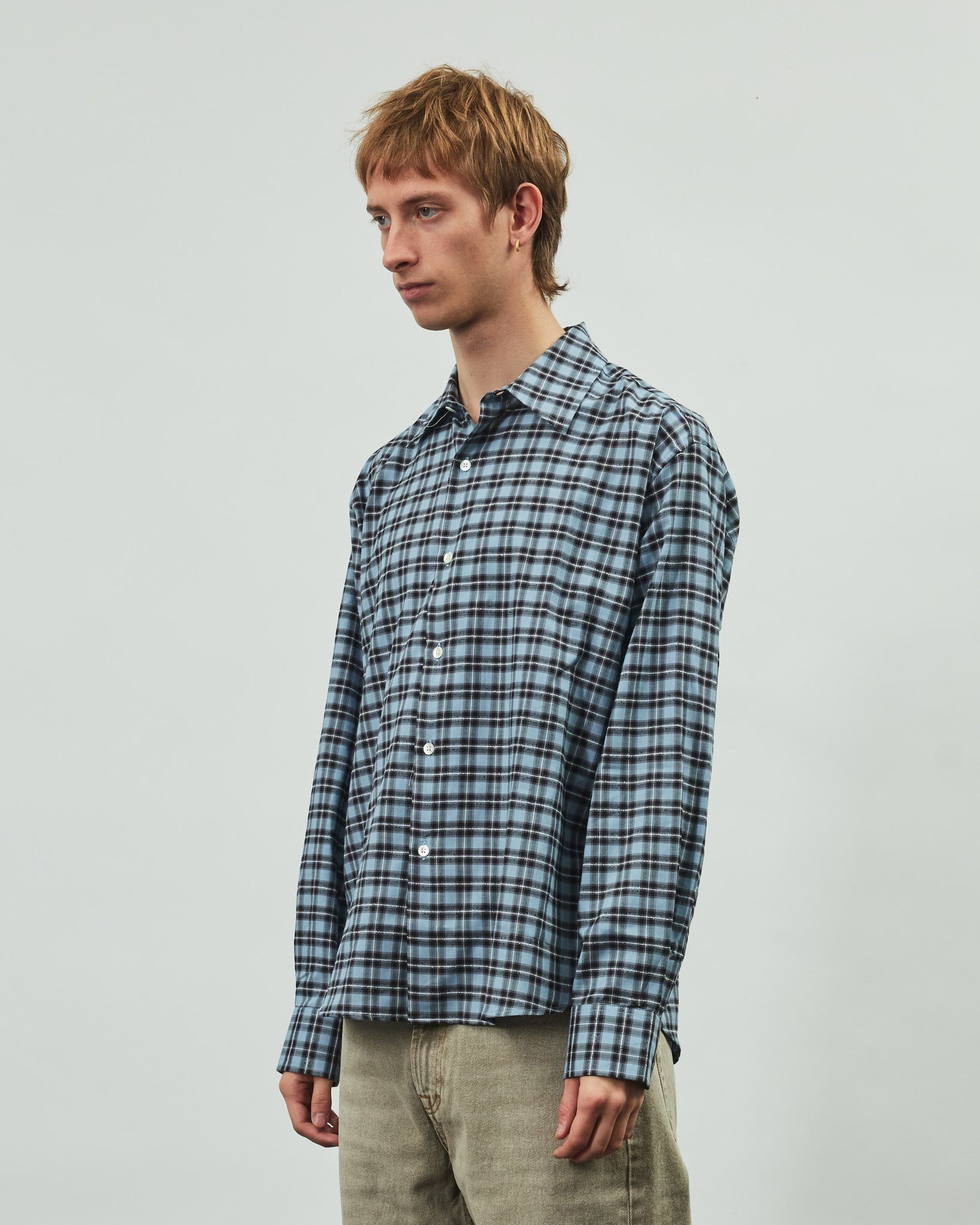 Find Shirt - Blue/Black/White Check