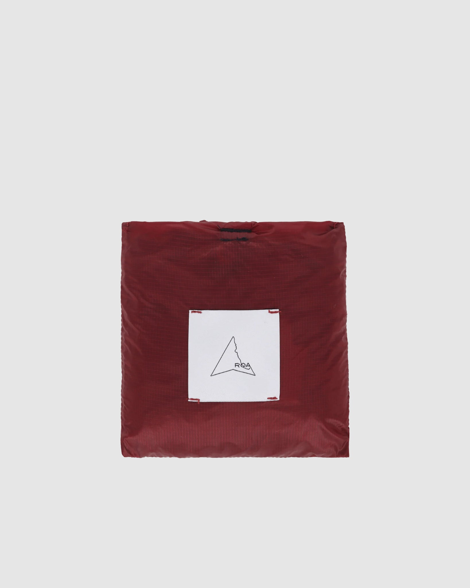 Laki Packable Knot Bag - Dark Red