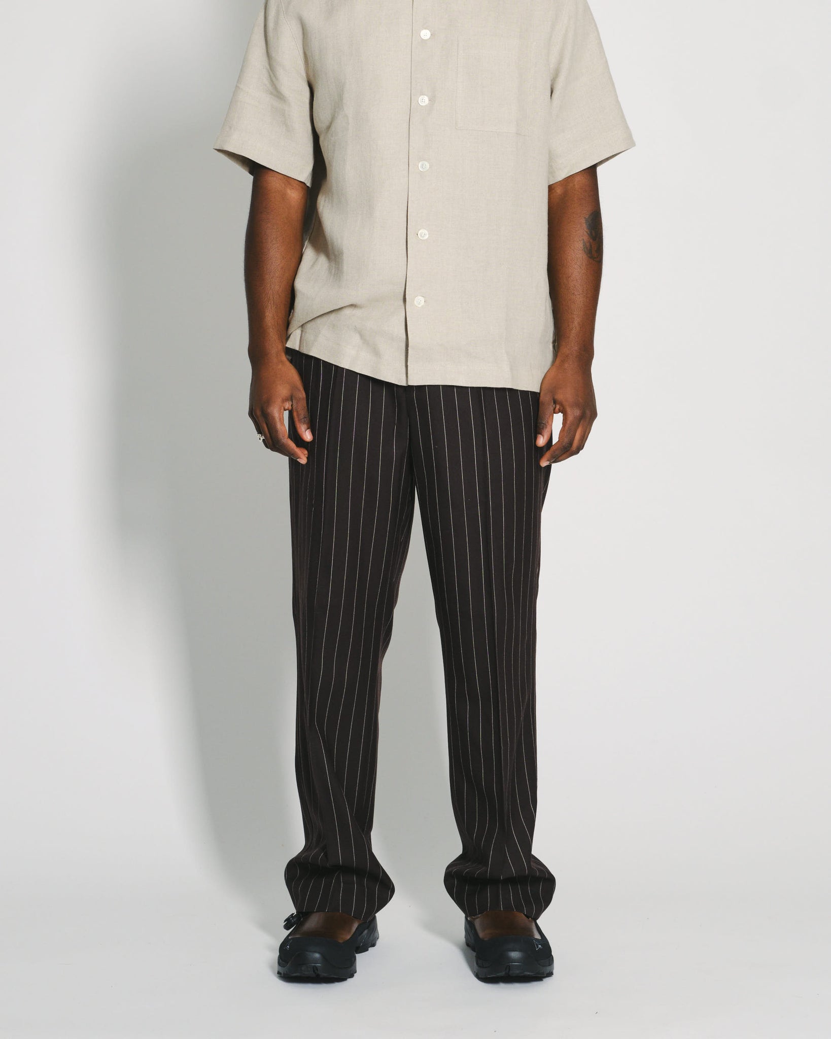 Another Pants 1.0 - Small Brown Stripe
