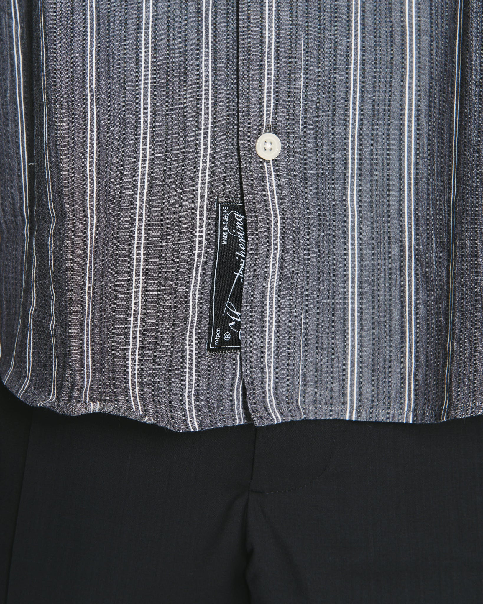 Distant Shirt - Grey Stripe