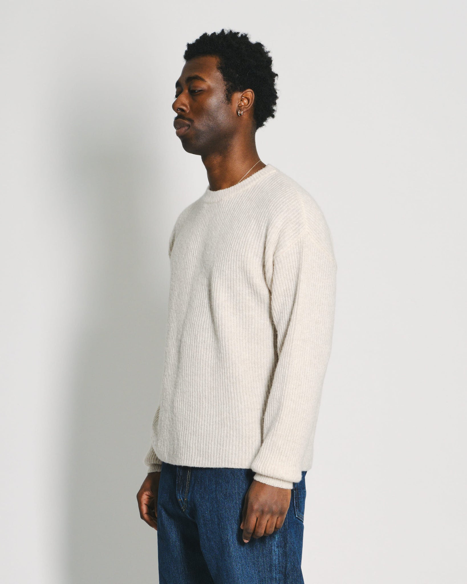 Air Rib Knit - Off White