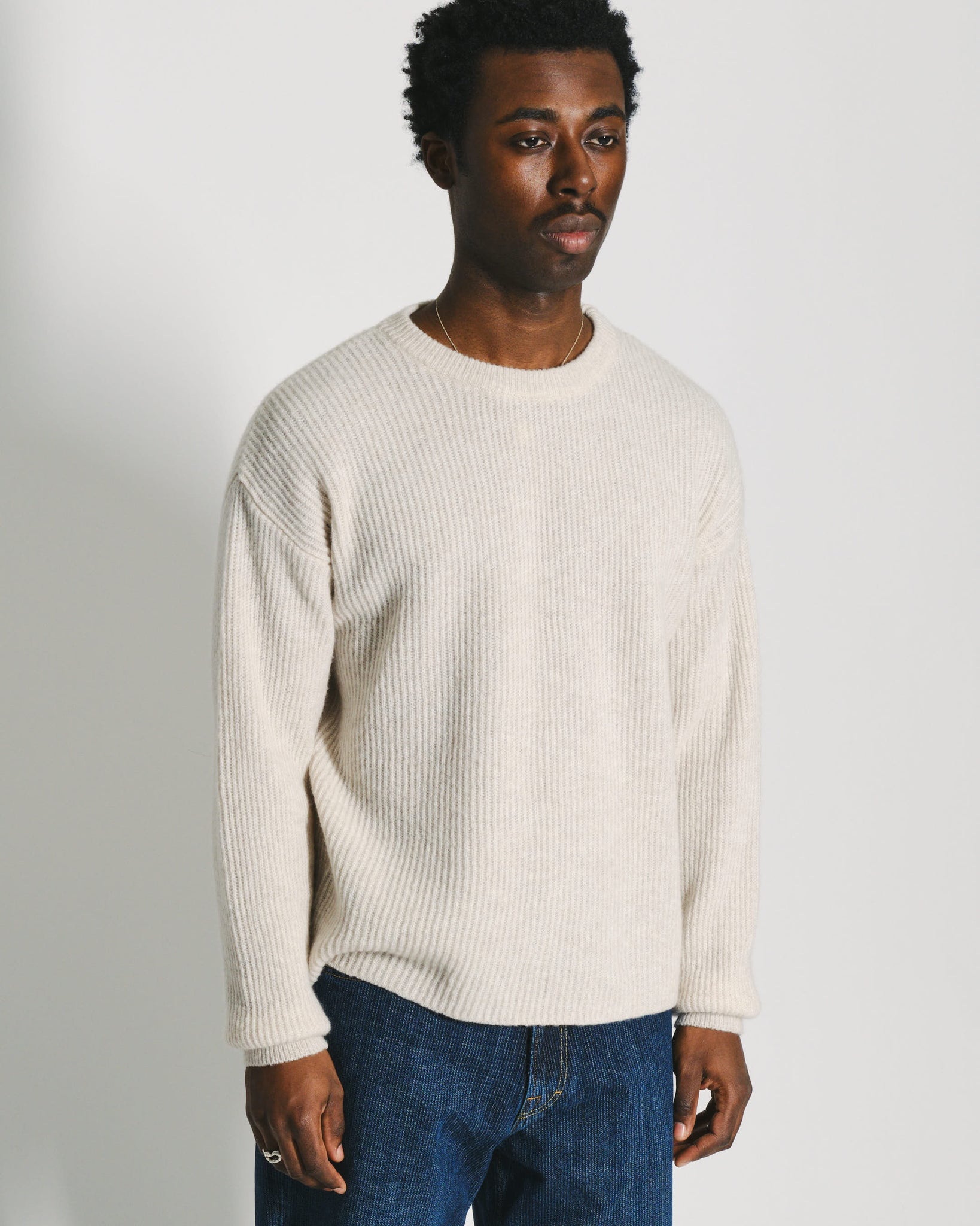 Air Rib Knit - Off White