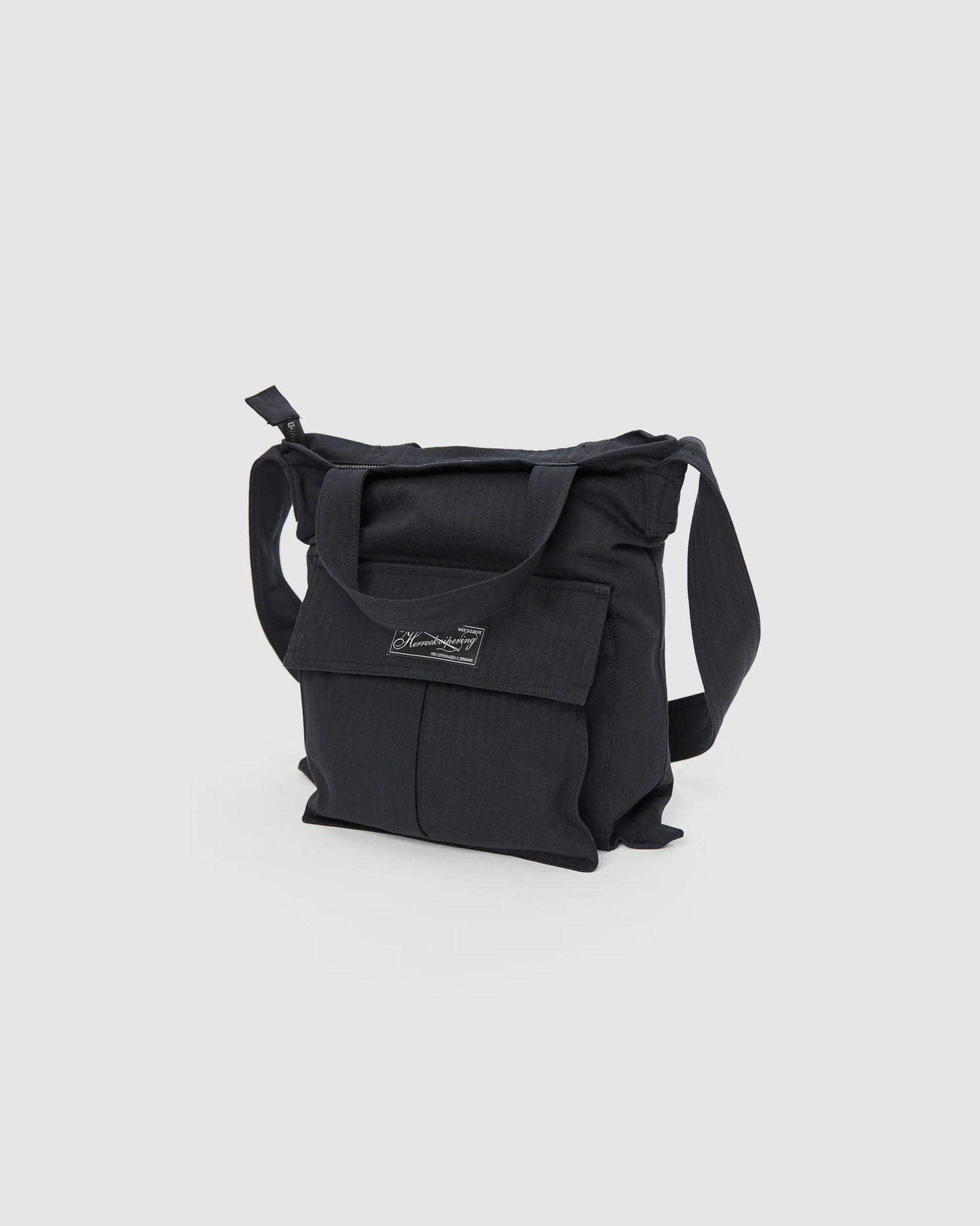 Routine Shoulder Bag - Black Herringbone