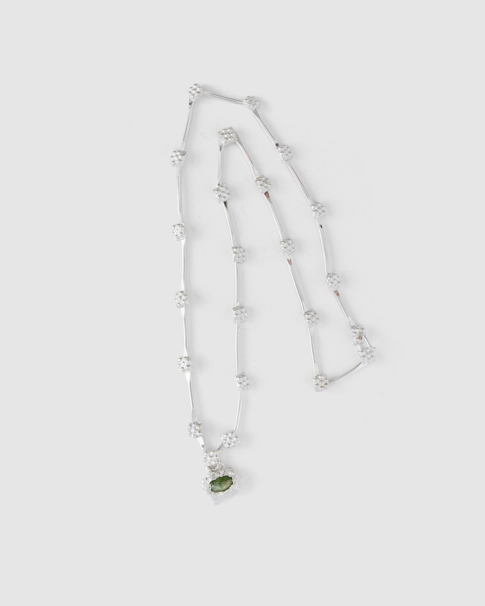 Milles Berry - Silver/Peridot