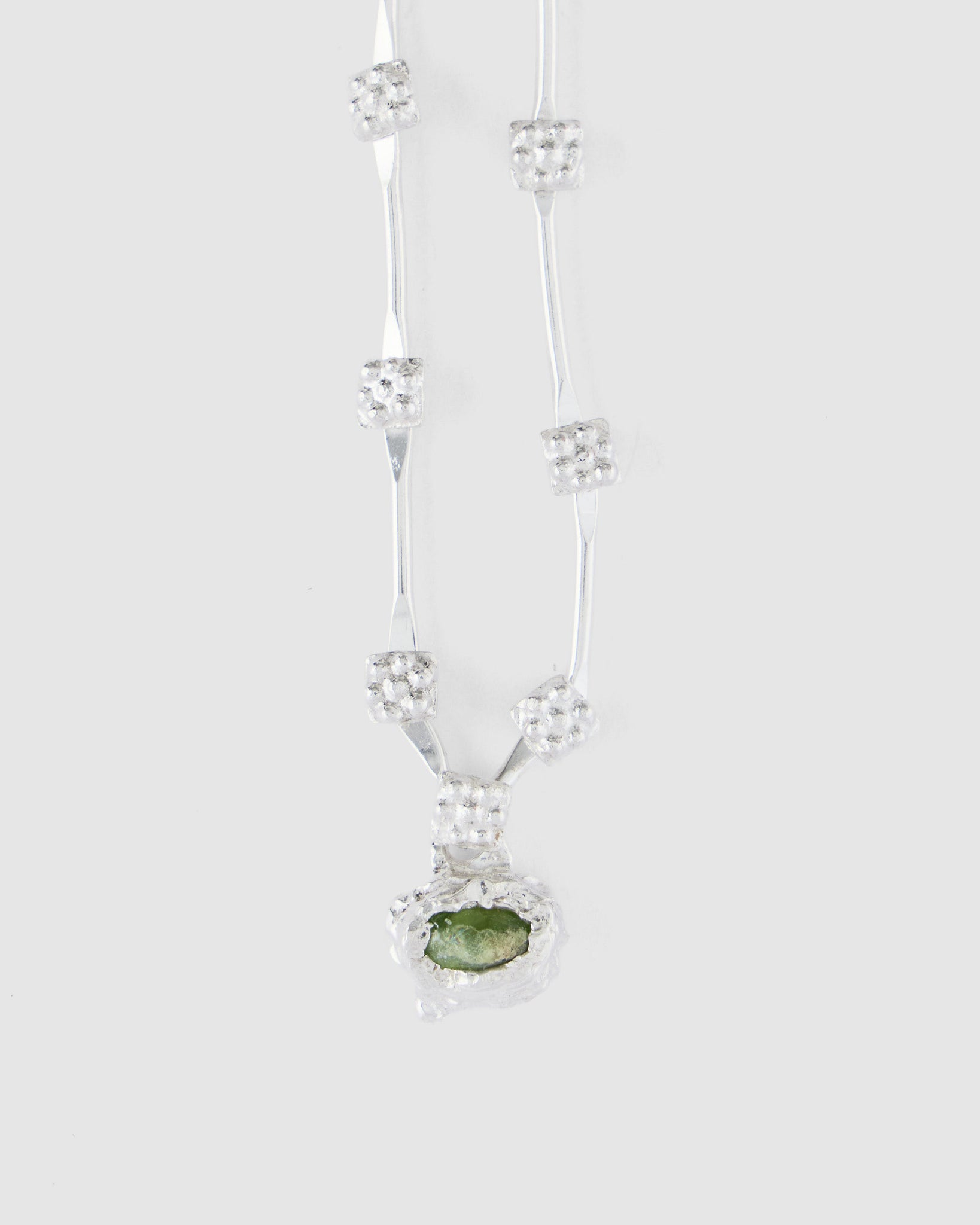 Milles Berry - Silver/Peridot