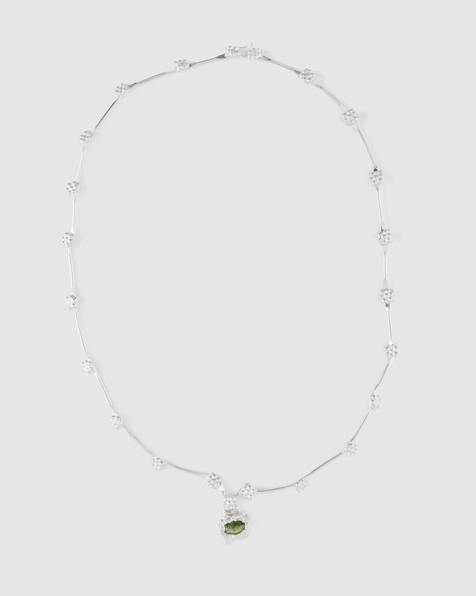 Milles Berry - Silver/Peridot