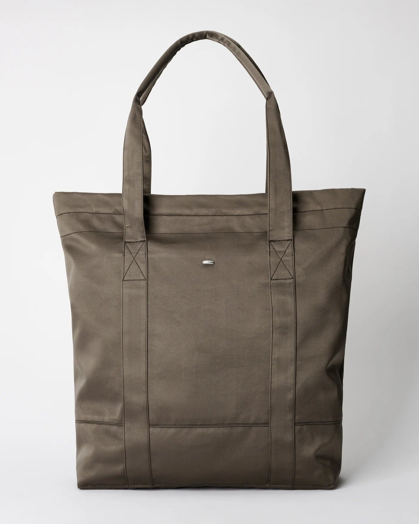 Aviation Tote - Olive Dense Sateen