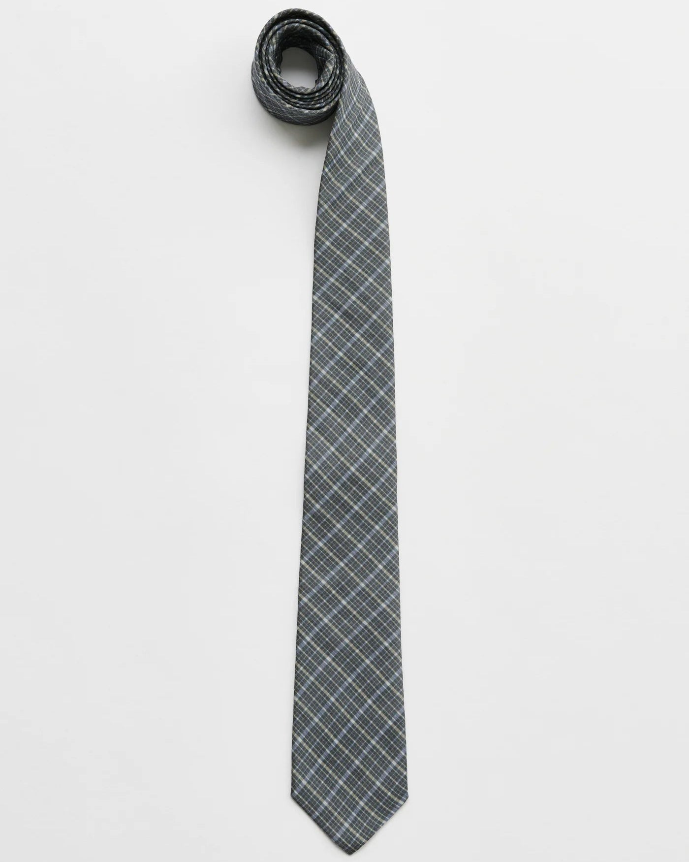 Tie - Picnic Check Cotton Silk