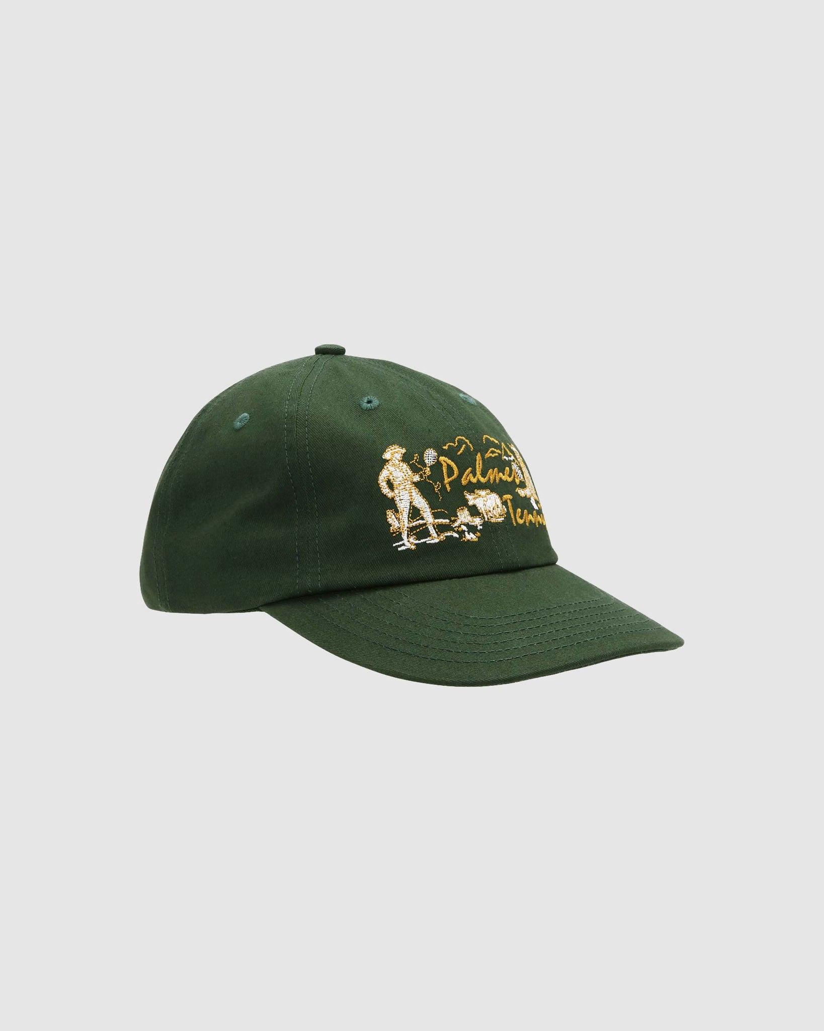 Dustup 6 Panel Cap - Dark Green