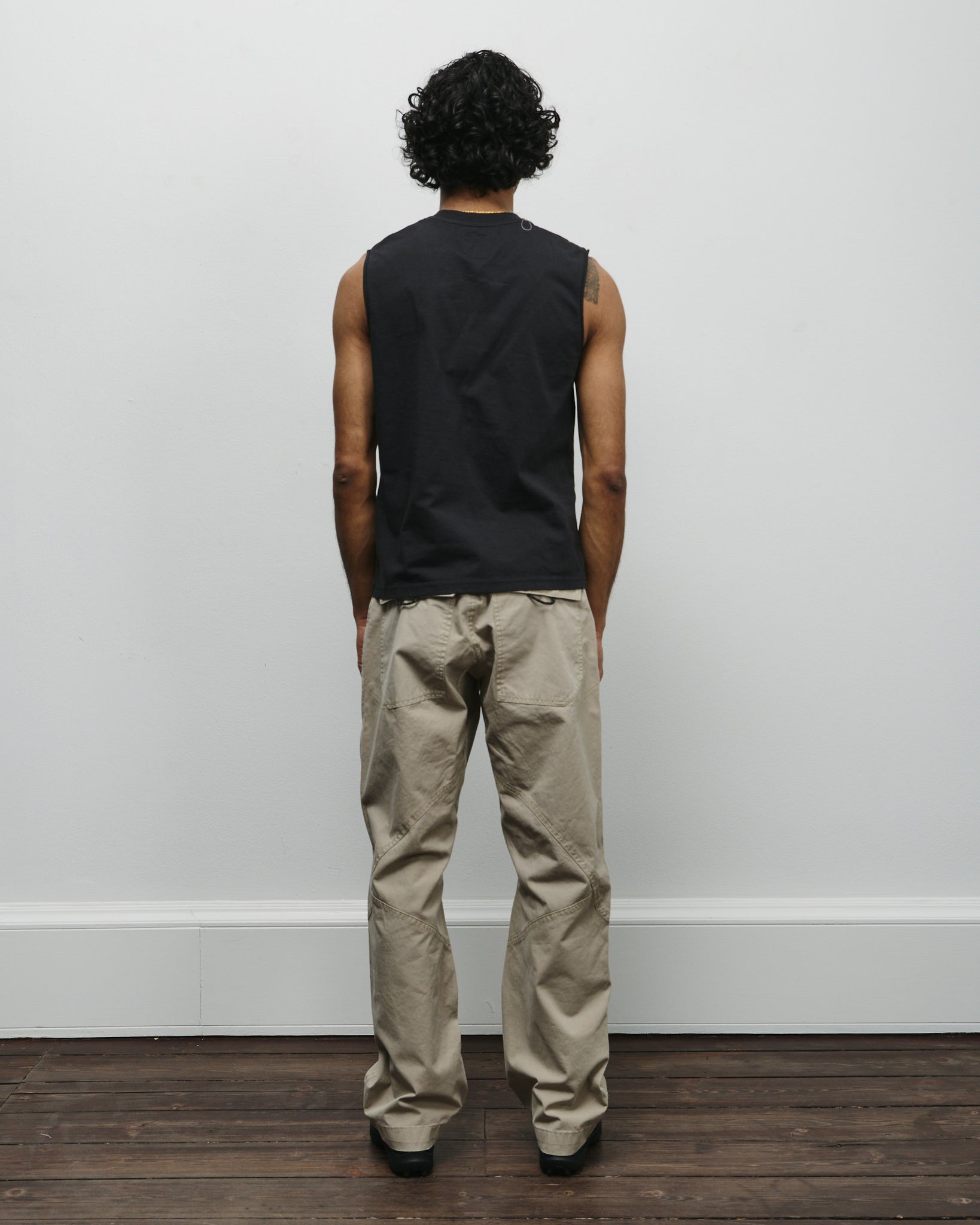 ROA - Crimp Shaped Cotton Pants - Sand – GROCERY