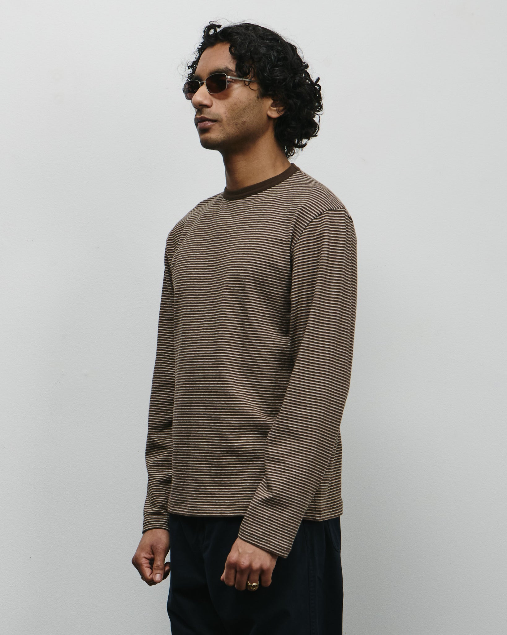 Another Aspect - Another T-shirt 3.0 JPN - Brown Stripe – GROCERY