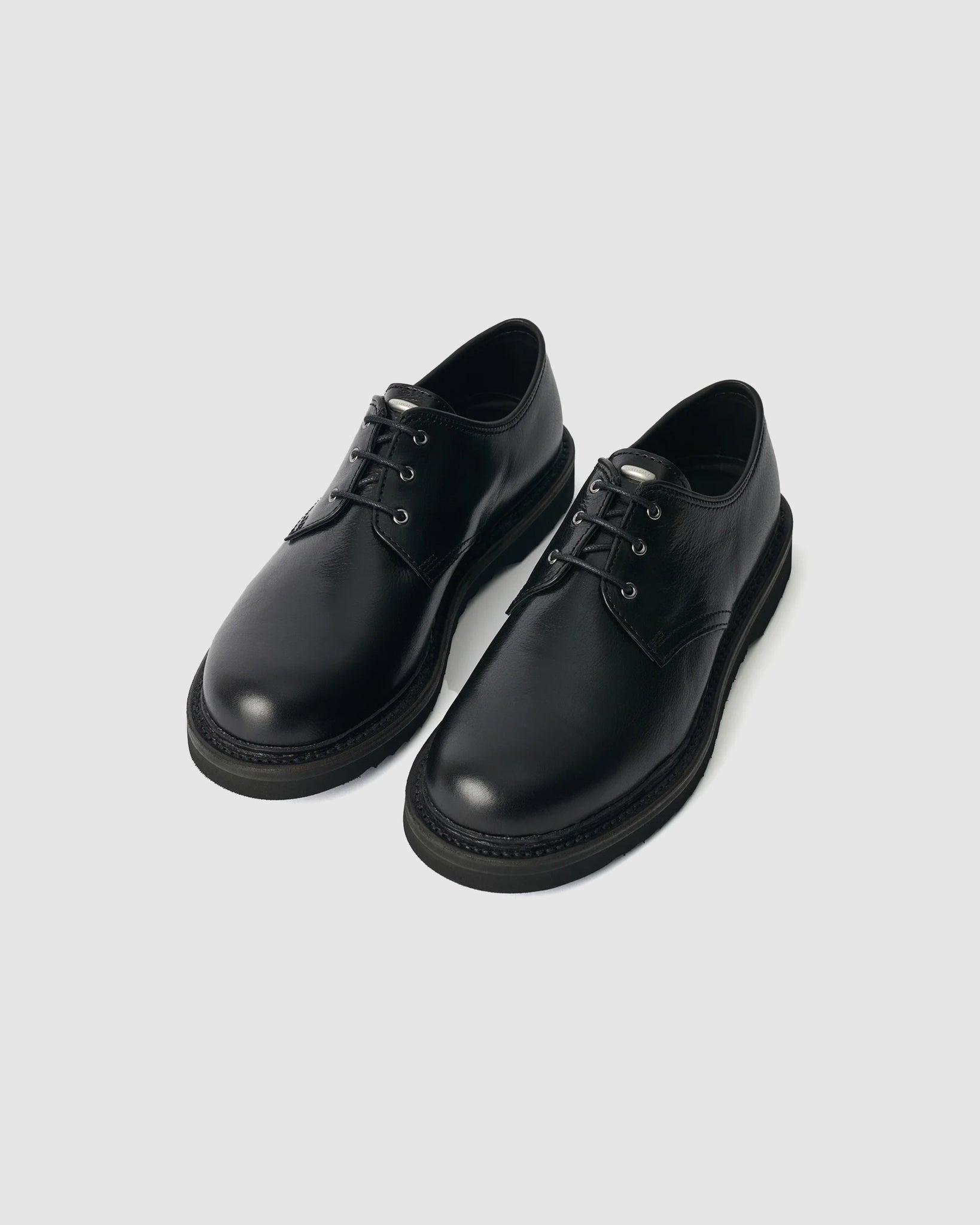 Trampler Shoe - Black Supple Cow Hide