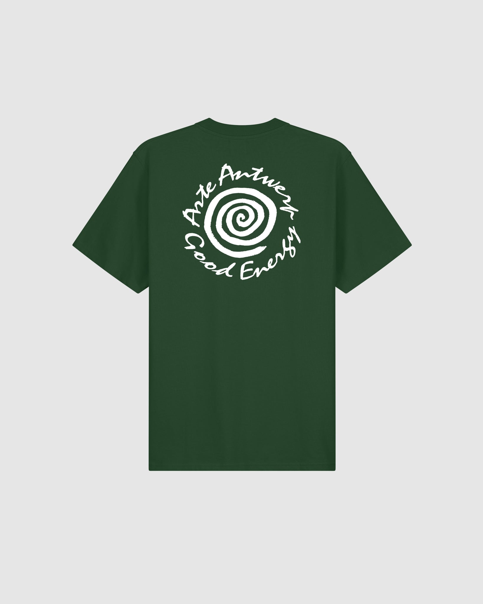 Big Spiral Print T-shirt - Green