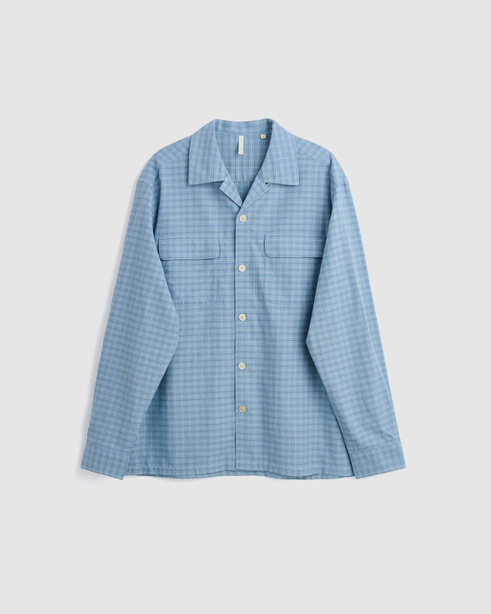 Pocket Shirt - Blue Check