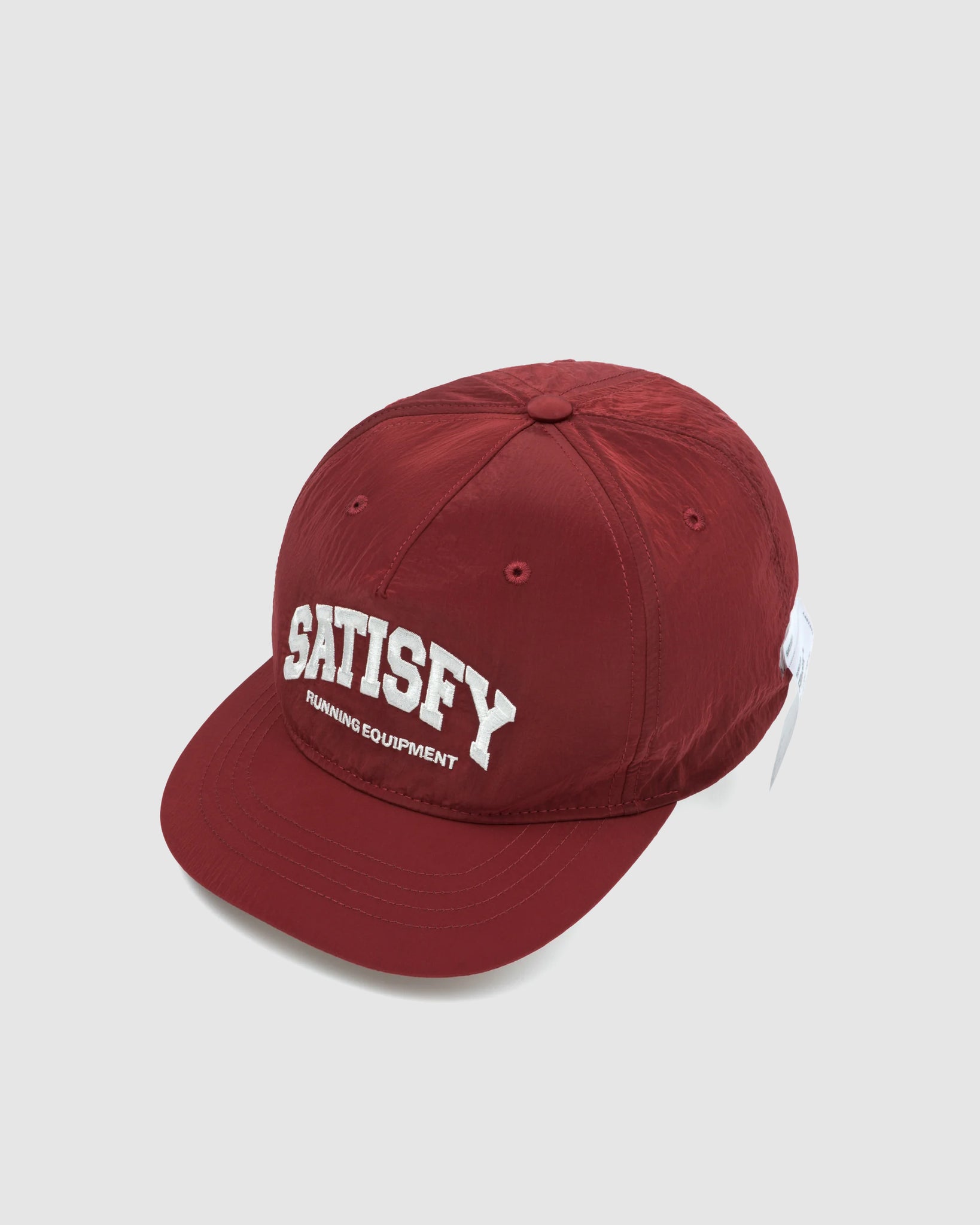 FliteSilk 5 Panel Pinch Cap - Burgundy
