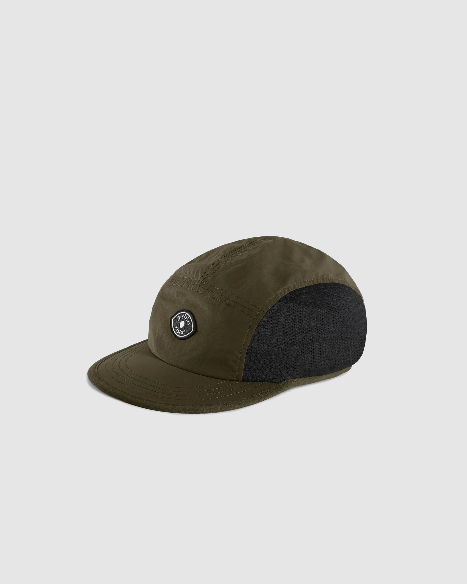 Performance Paneled Mesh Hat - Olive