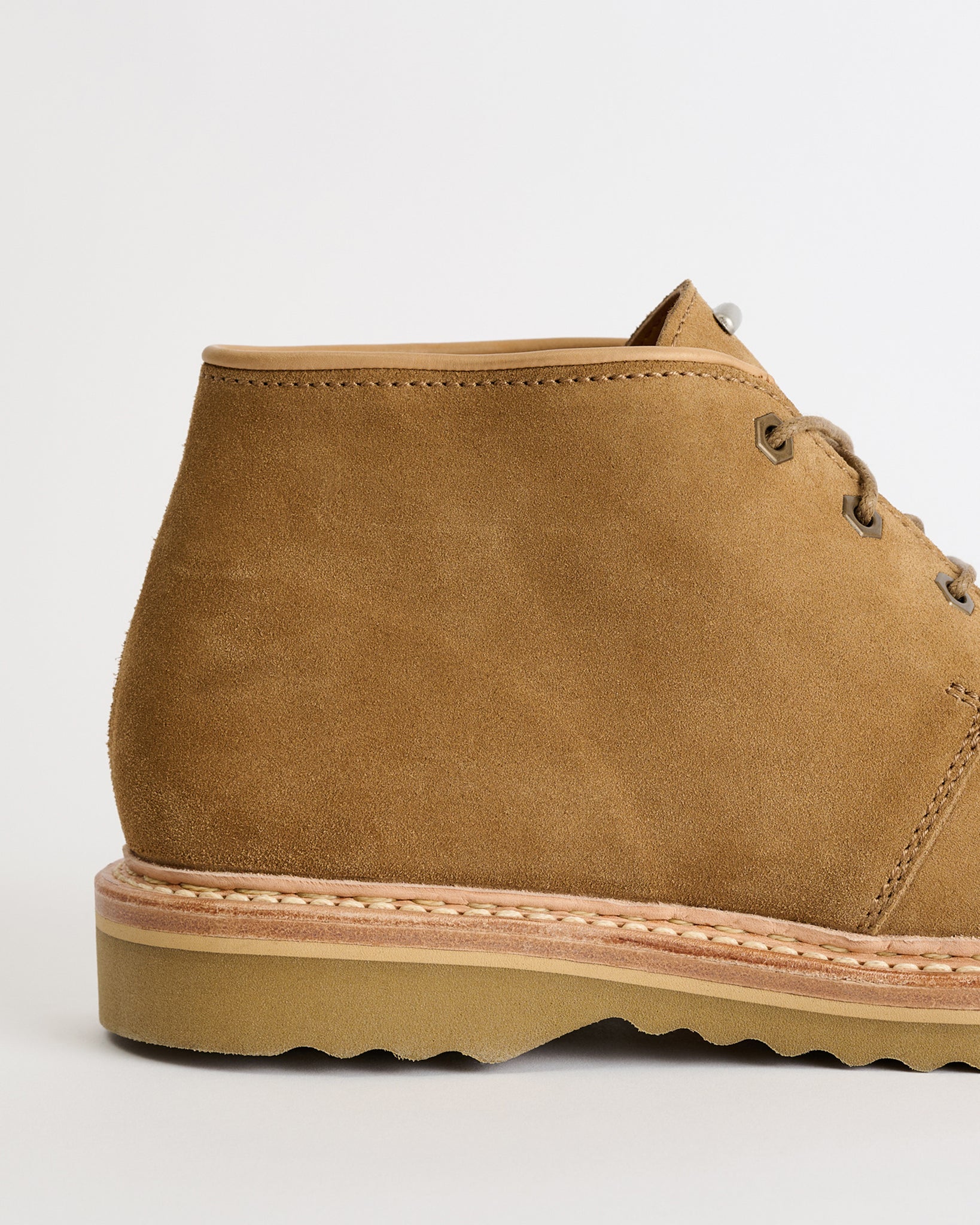Chukka Boot - Medallion Velour Suede