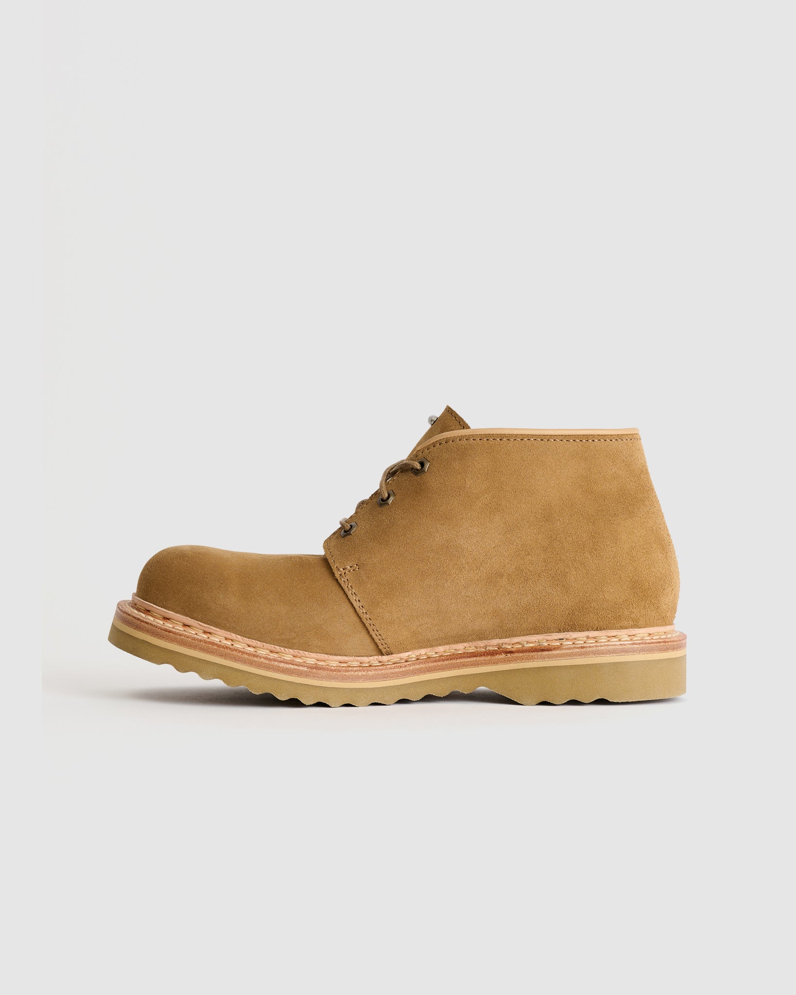 Chukka Boot - Medallion Velour Suede