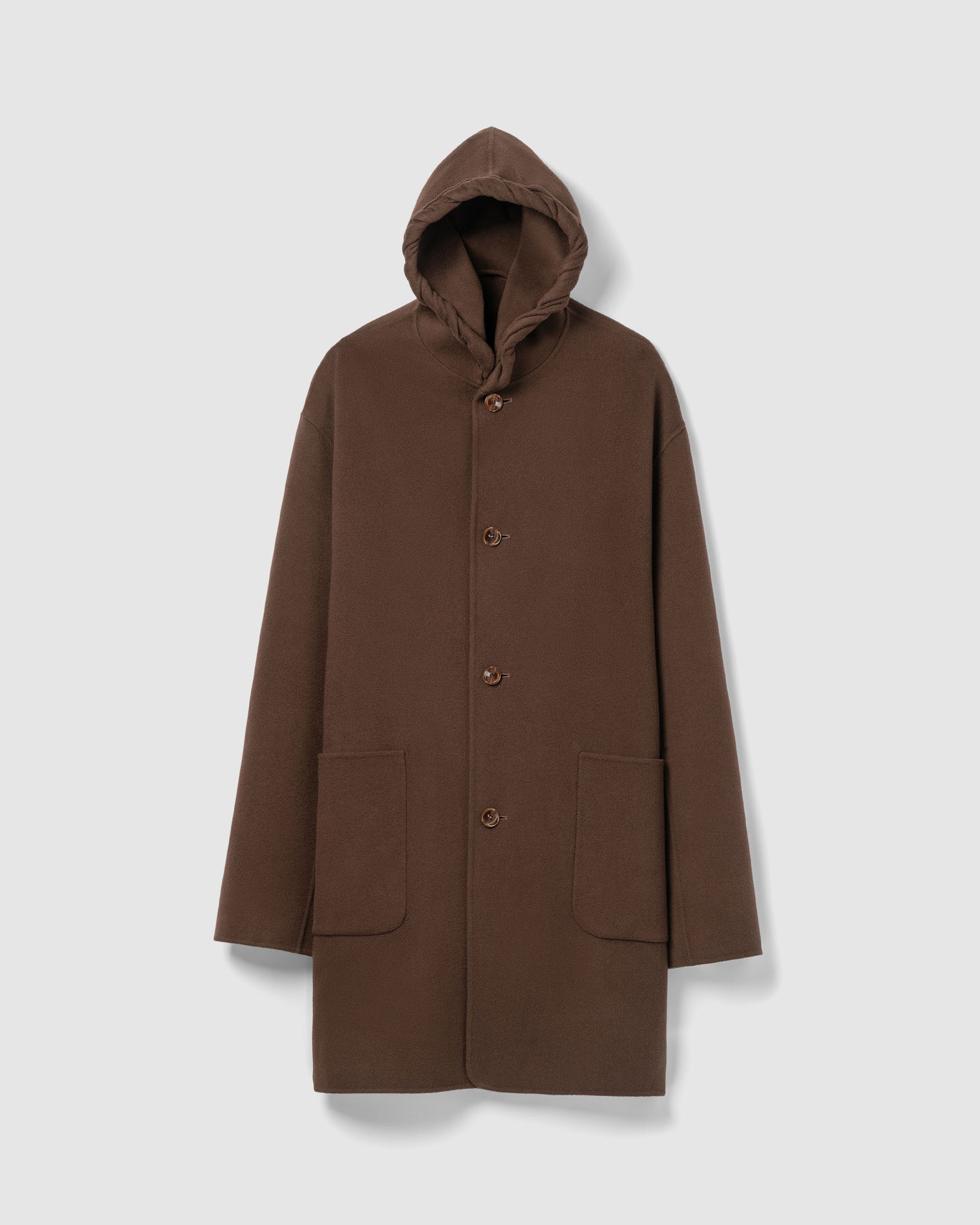 Yves Duffle Coat - Double Face Espresso