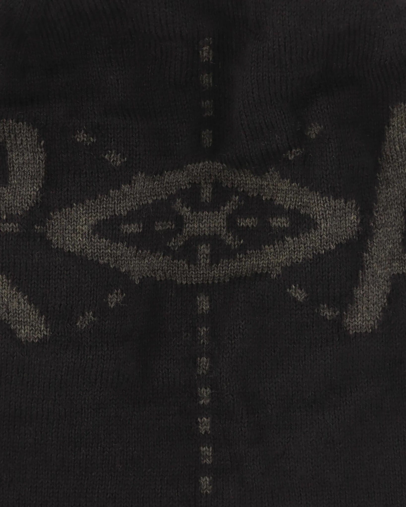 Dial Wool Beanie - Black