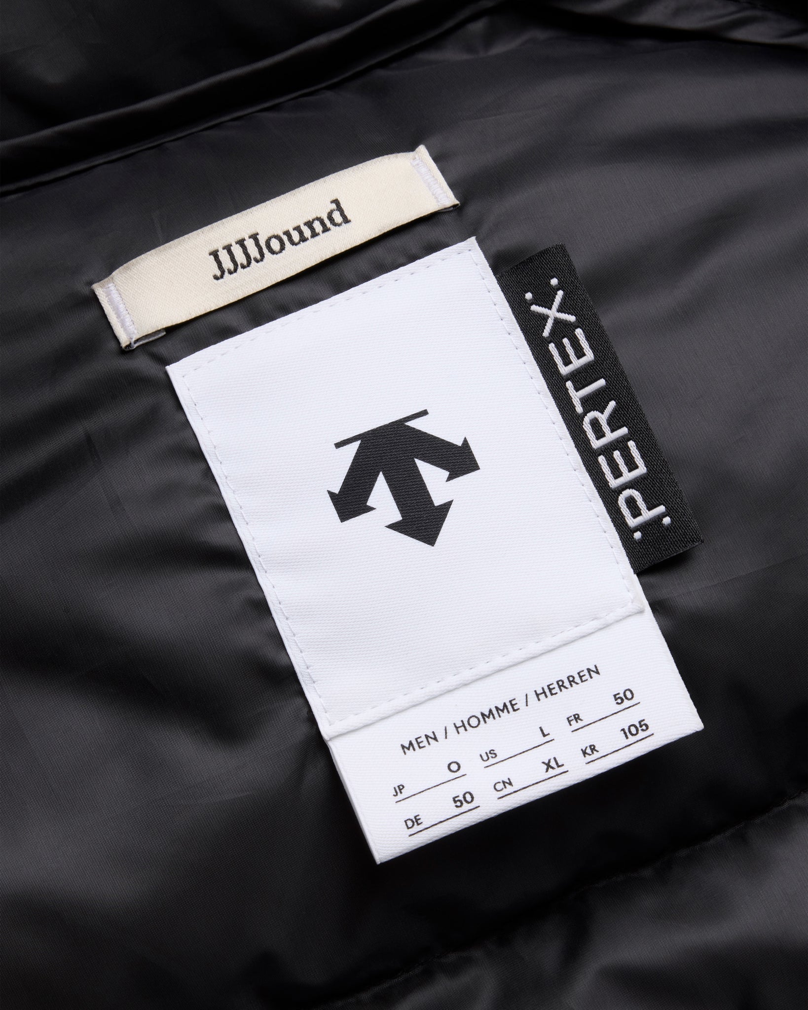 Descente Allterrain x JJJJound Down Jacket - Black/Charcoal