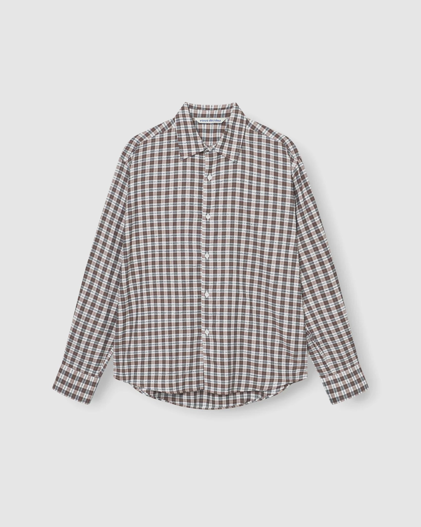 Find Shirt - Brown/Black/White Check