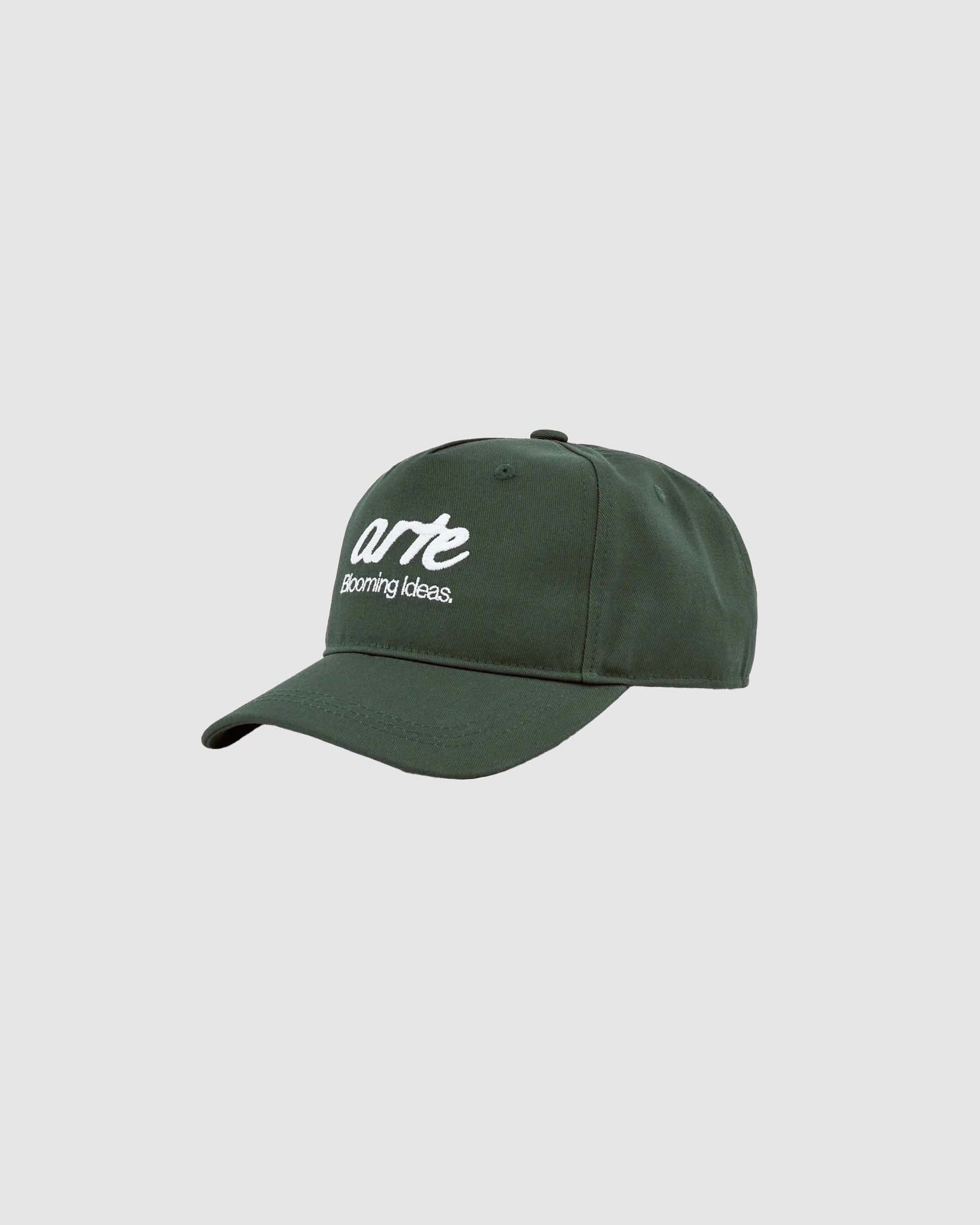 Front Logo Embroidery Cap - Green