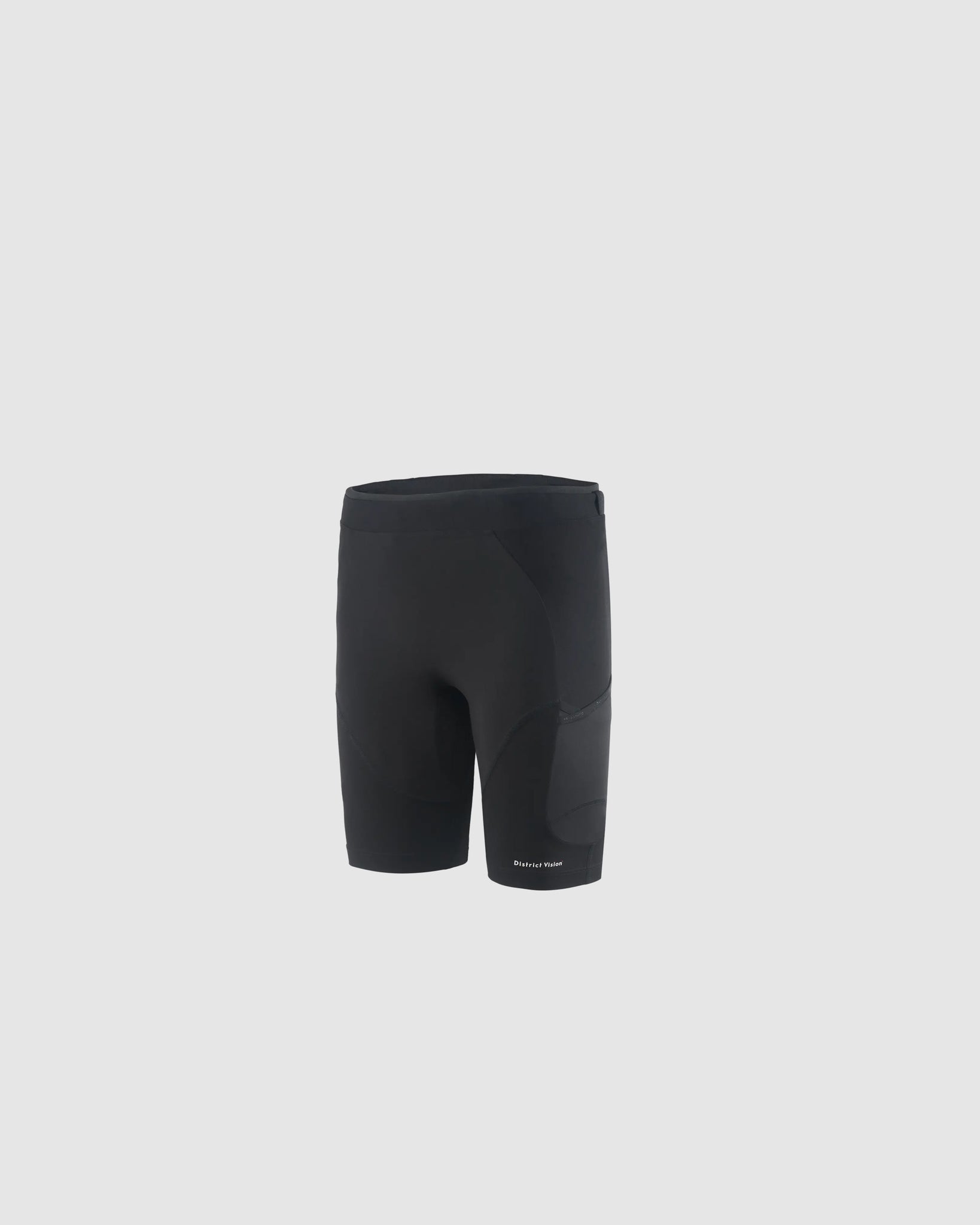 Cargo Compression Half Tights - Black