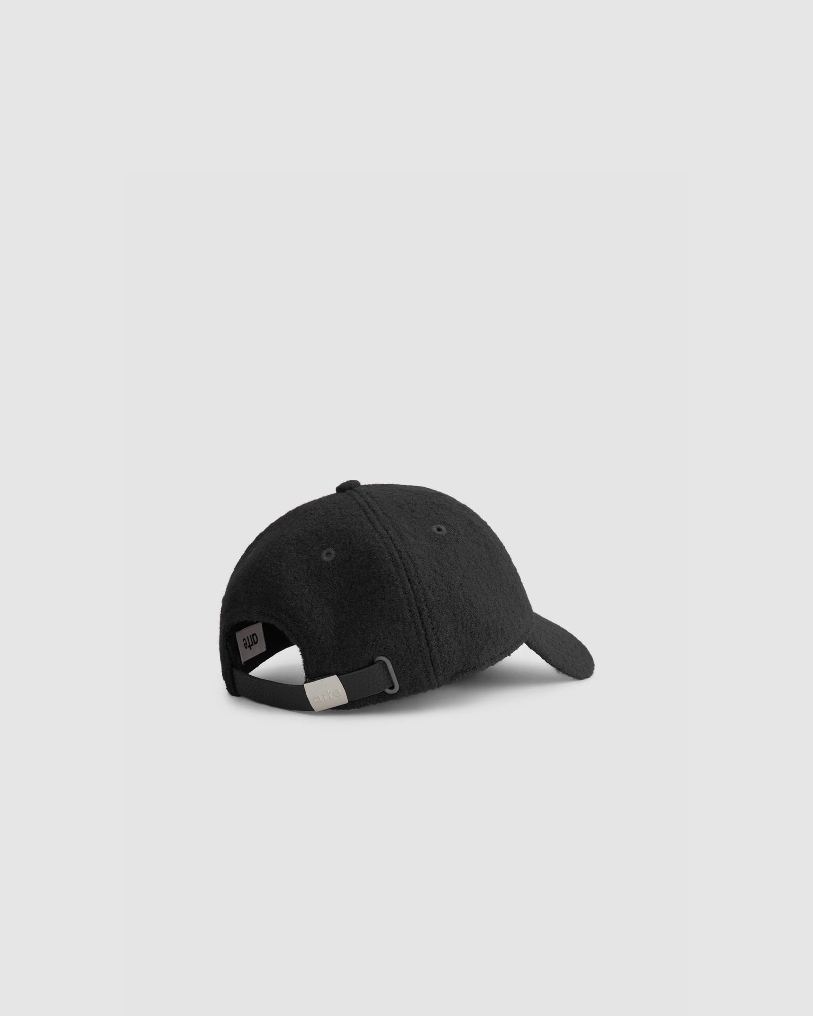 Boiled Wool Cap - Black