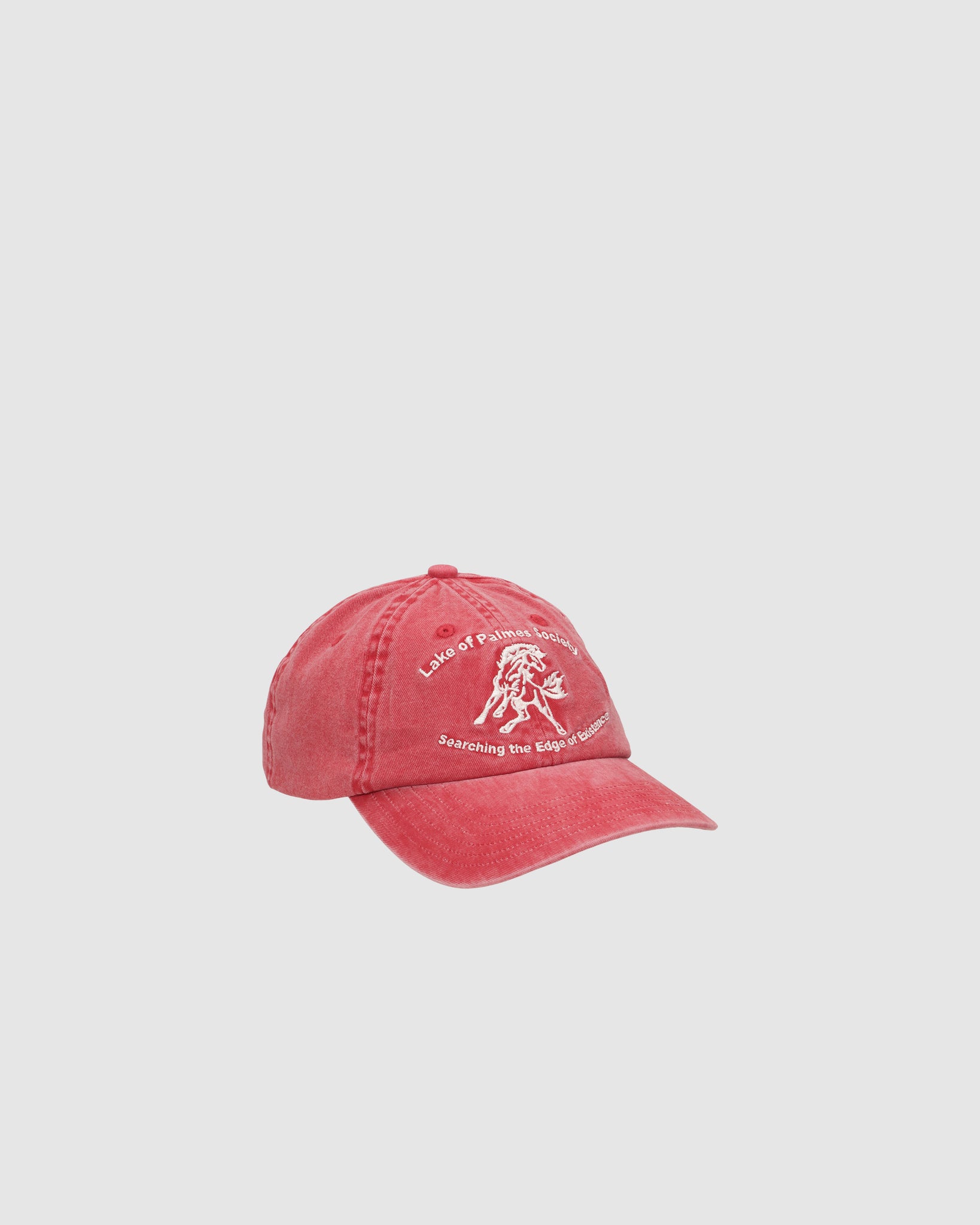 Lake 6-Panel Cap - Red