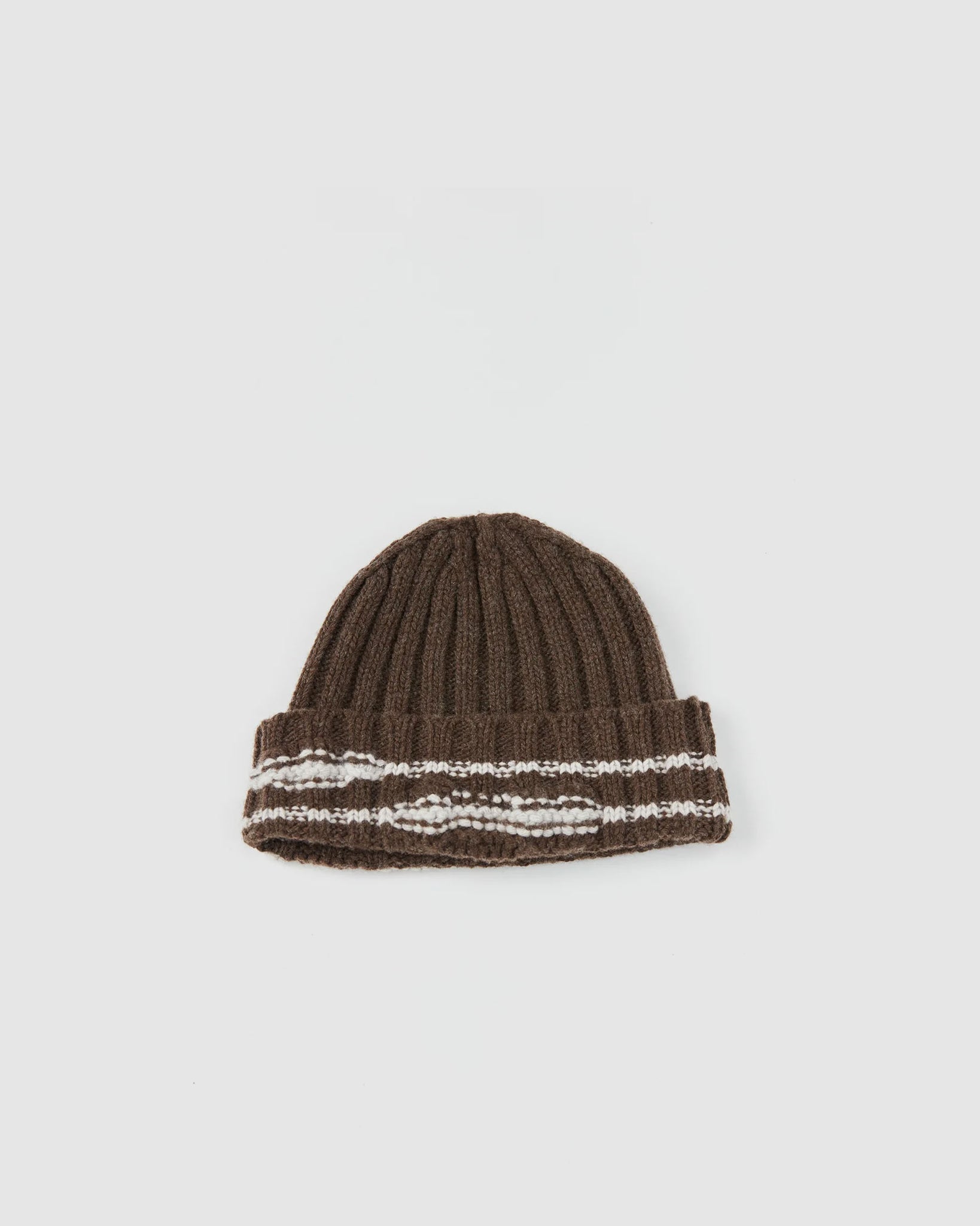 Court Beanie - Dark Brown