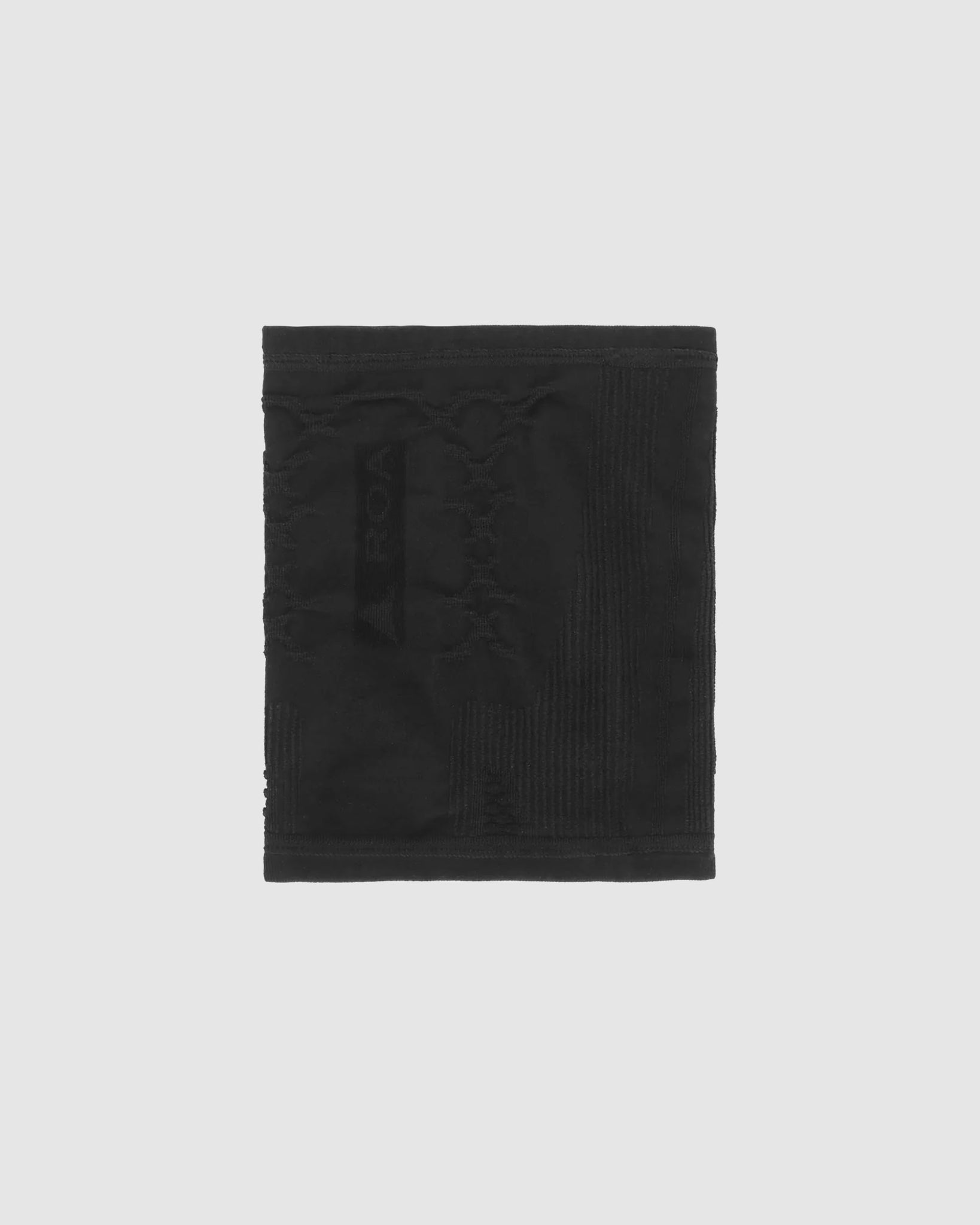 Neck Gaiter 3D Seamless - Black