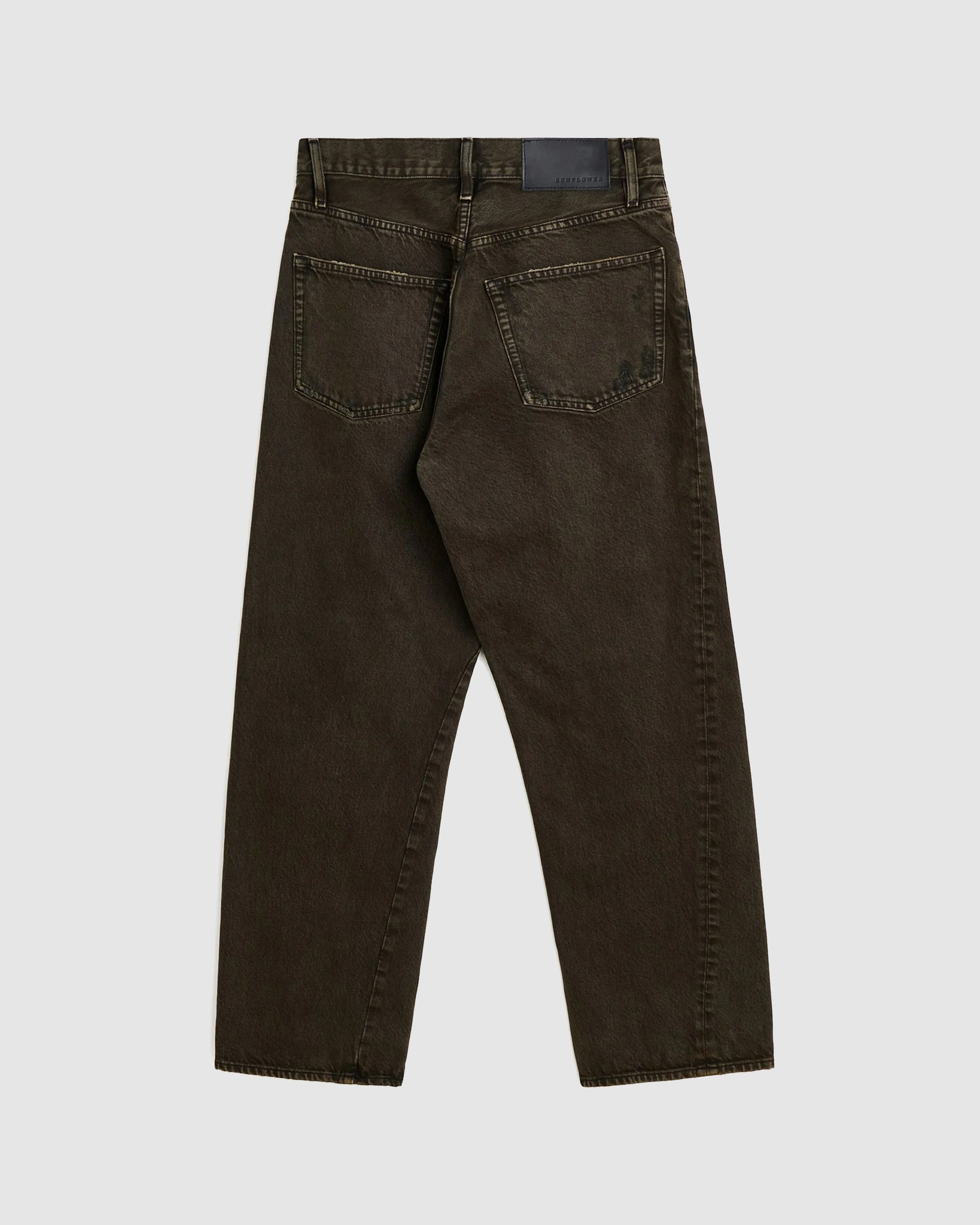 Wide Twist - Overdyed Black Khaki