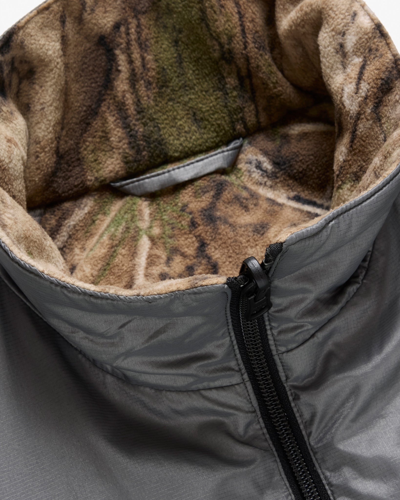 Descente Allterrain x JJJJound Reversible Vest - Charcoal/Taupe