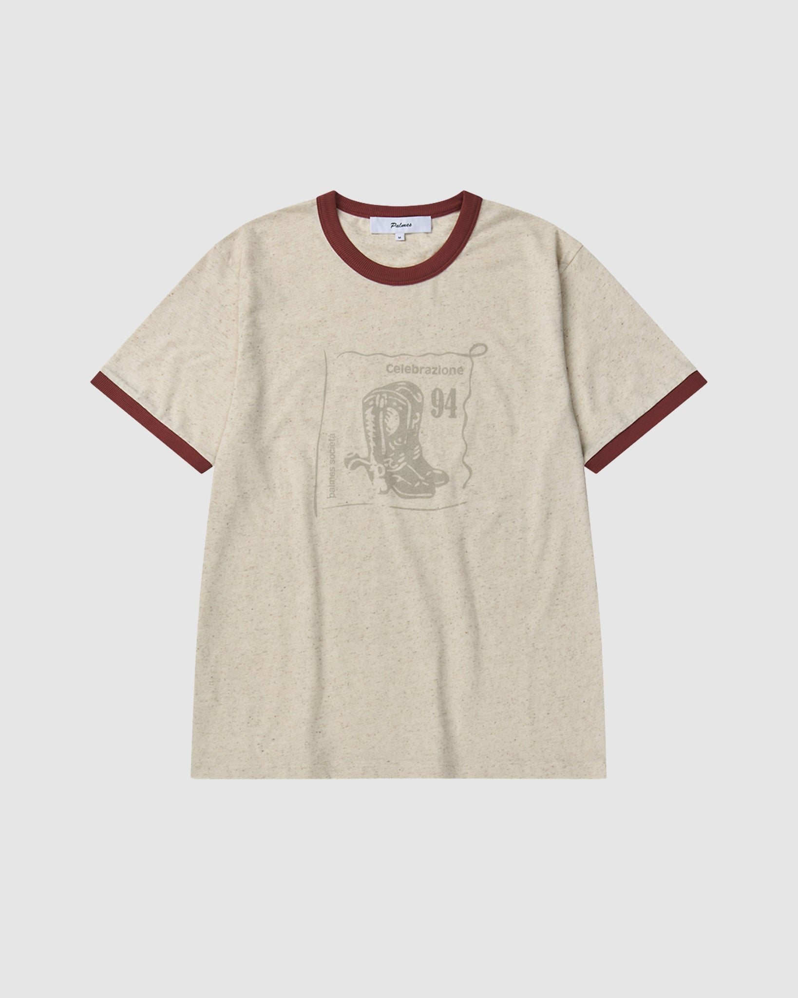 Celebrazione Ringer T-Shirt - Off White